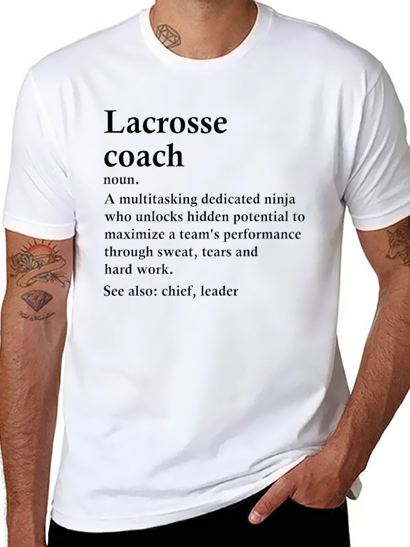 Lacrosse Coach Definition T-Shirt