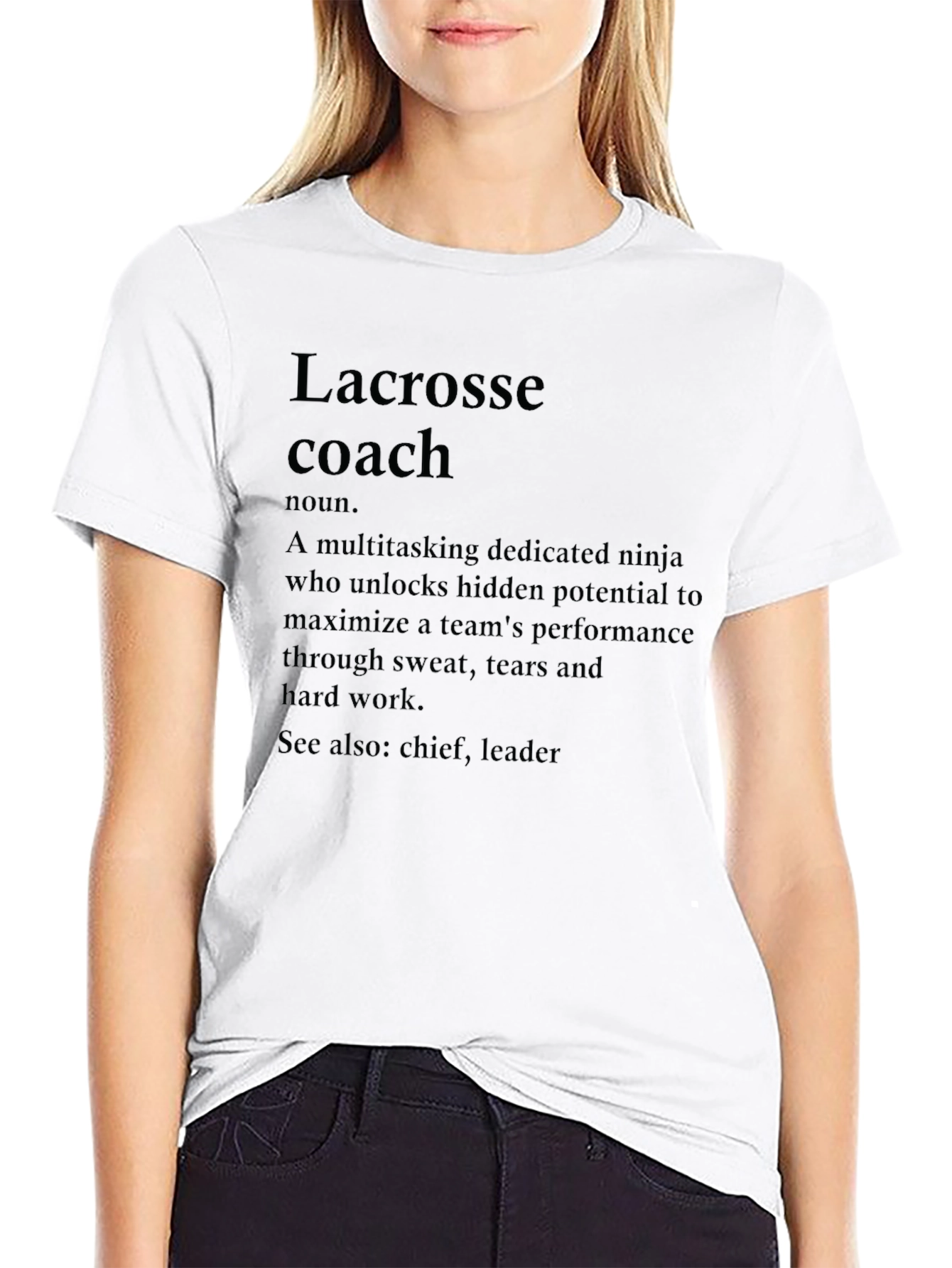 Lacrosse Coach Definition T-Shirt