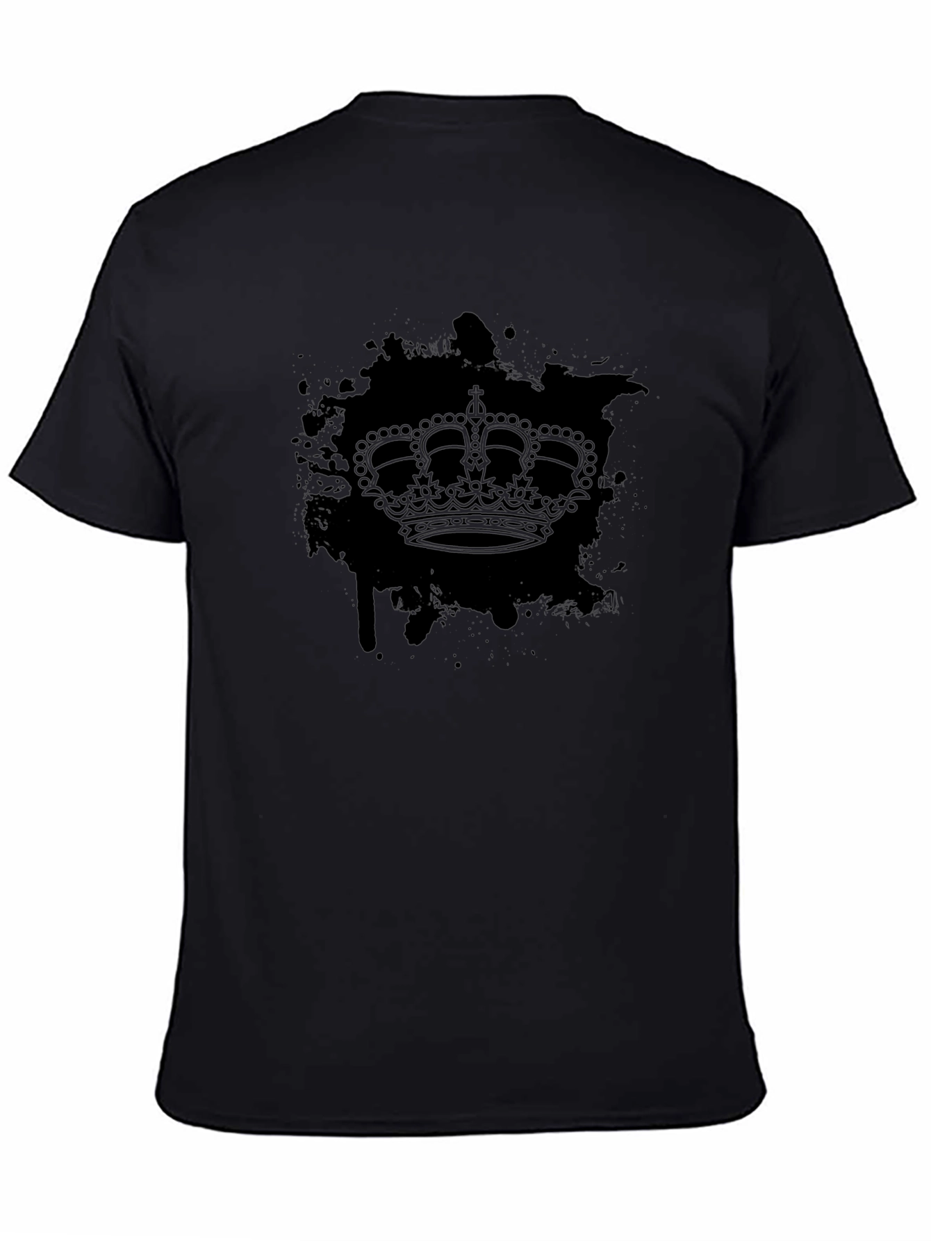 Black Crown Graphic T-Shirt