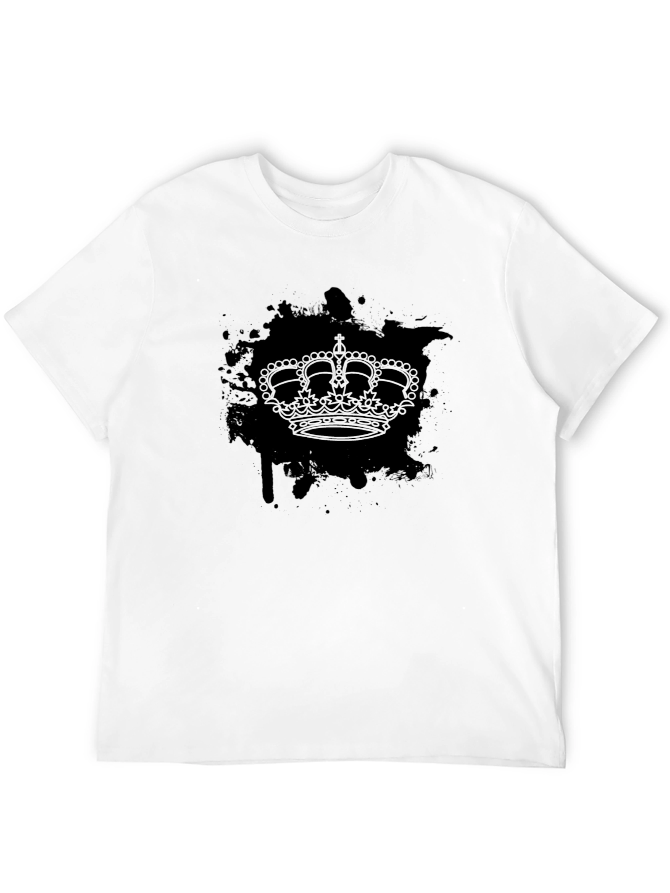 Black Crown Graphic T-Shirt