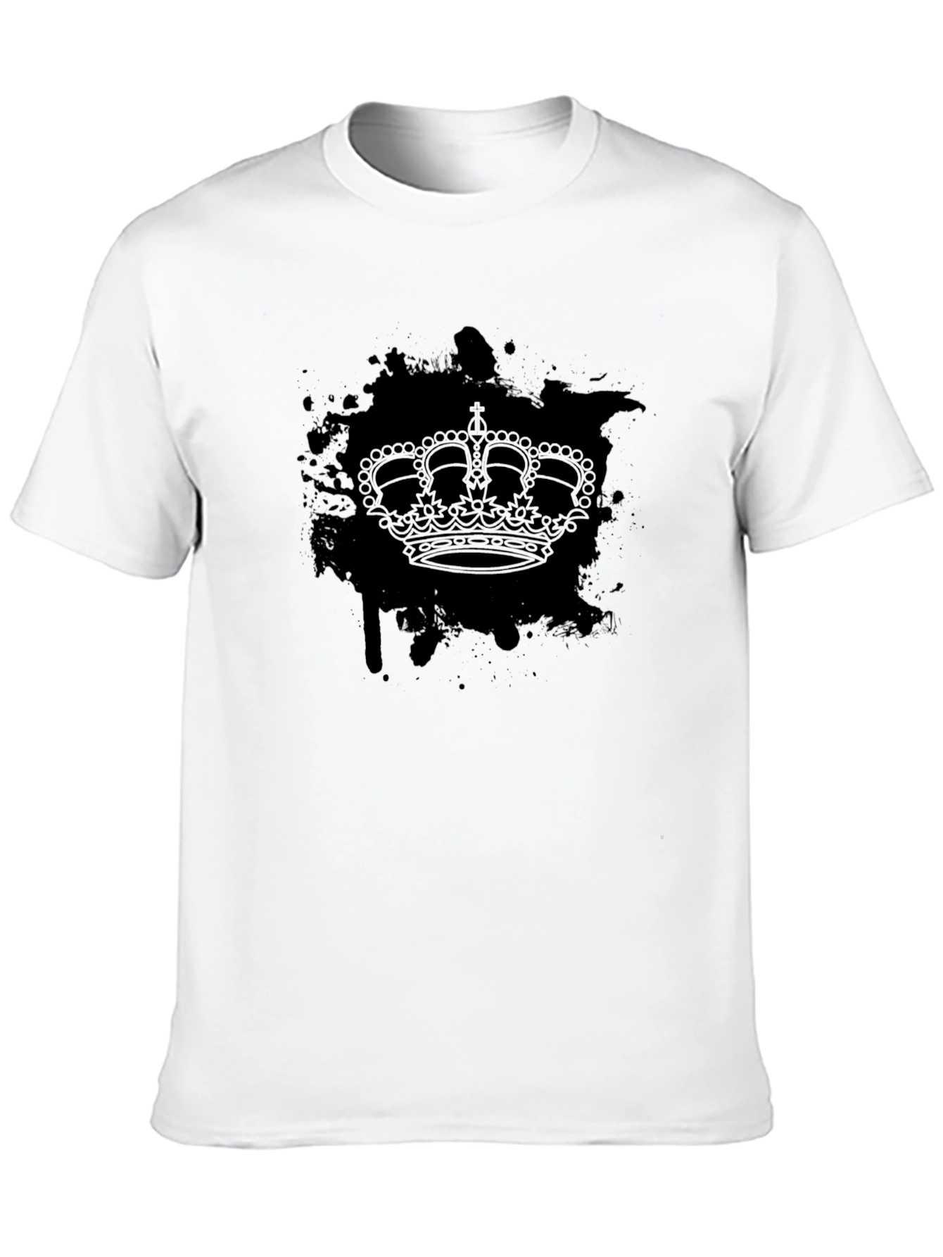 Black Crown Graphic T-Shirt