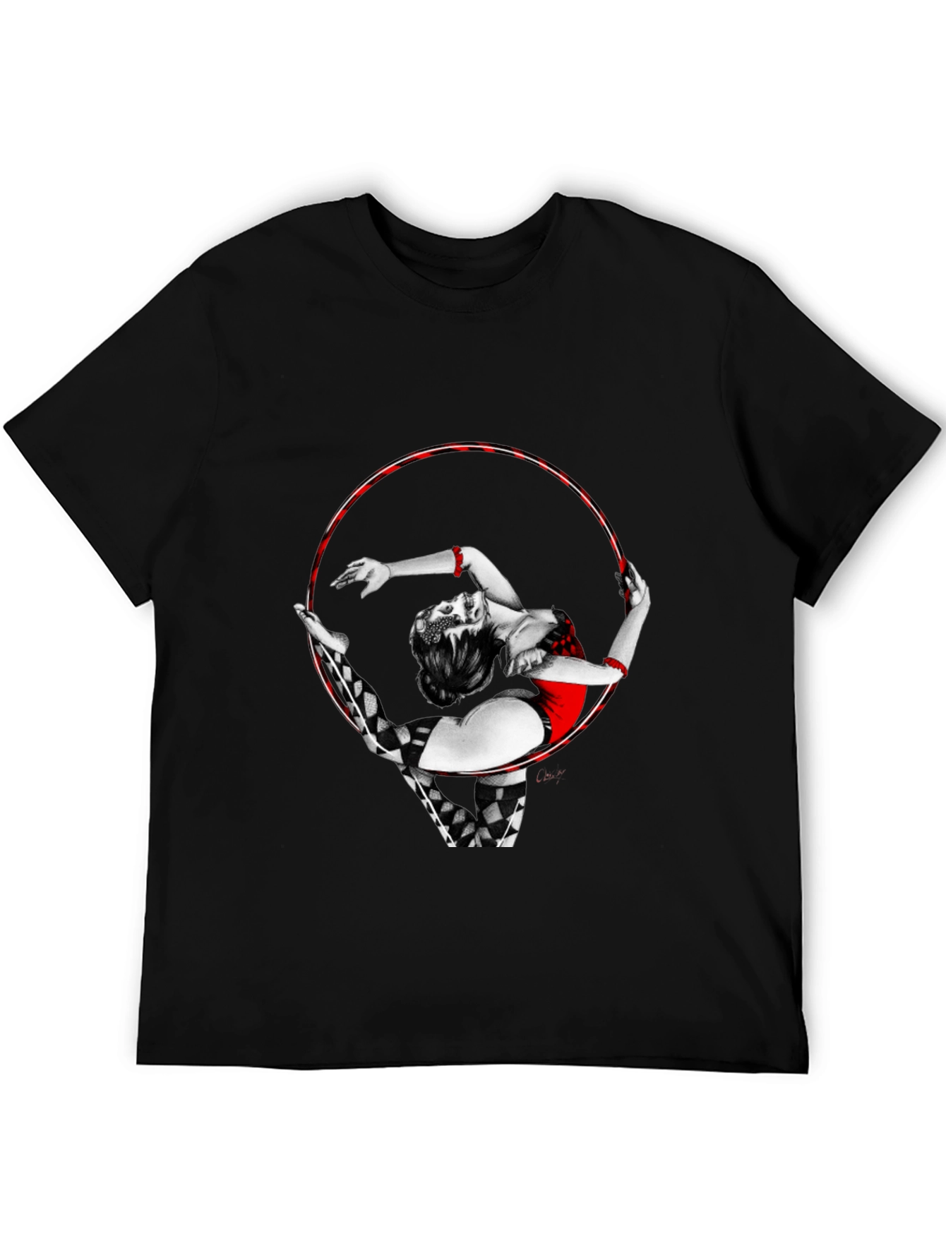 Circus Performer Graphic Tee - Unique Design