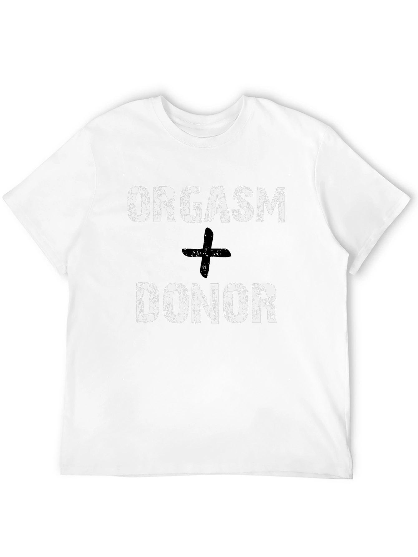 Orgasm Donor Black Graphic Tee