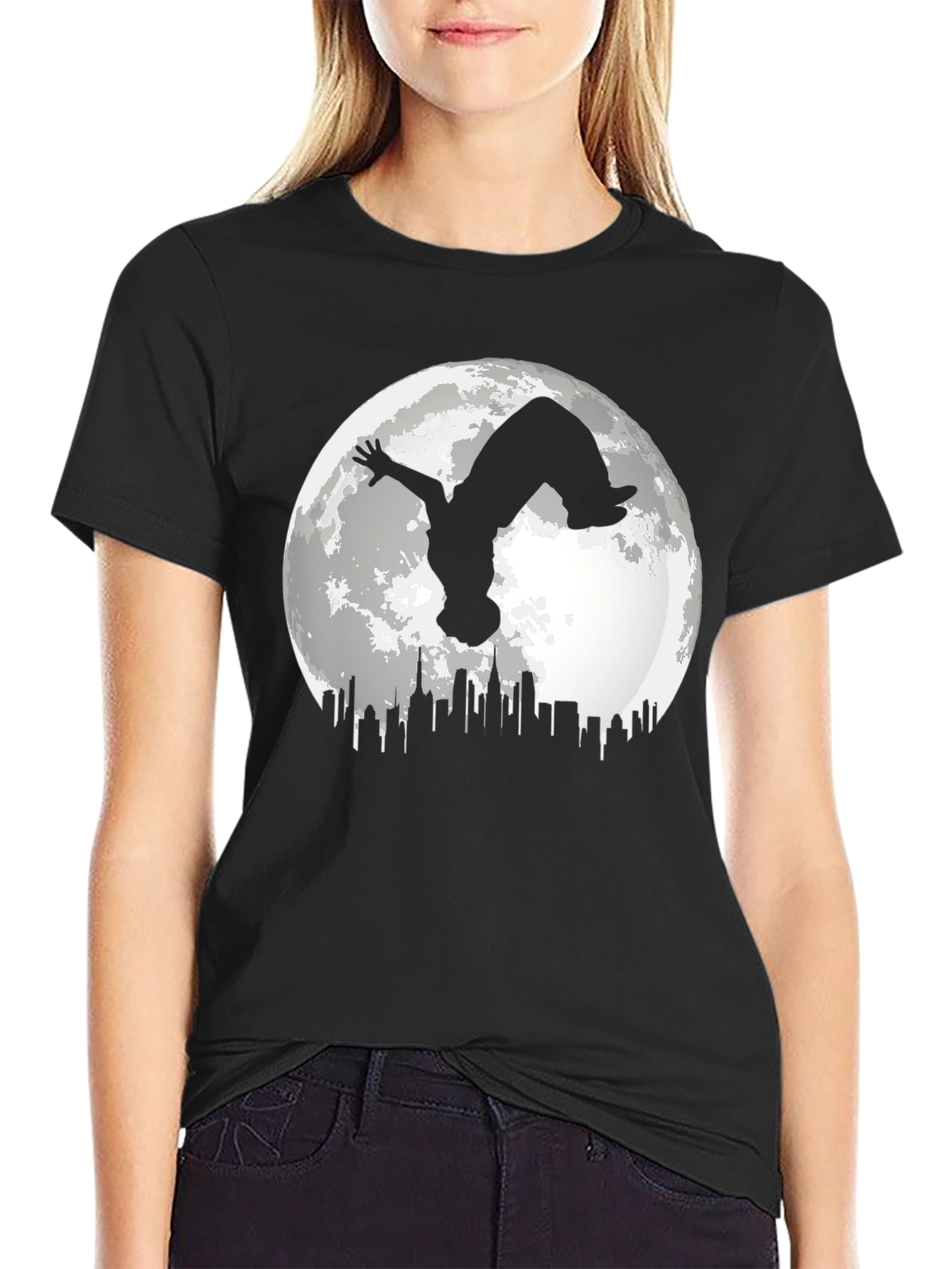 Moon Flip Graphic Tee