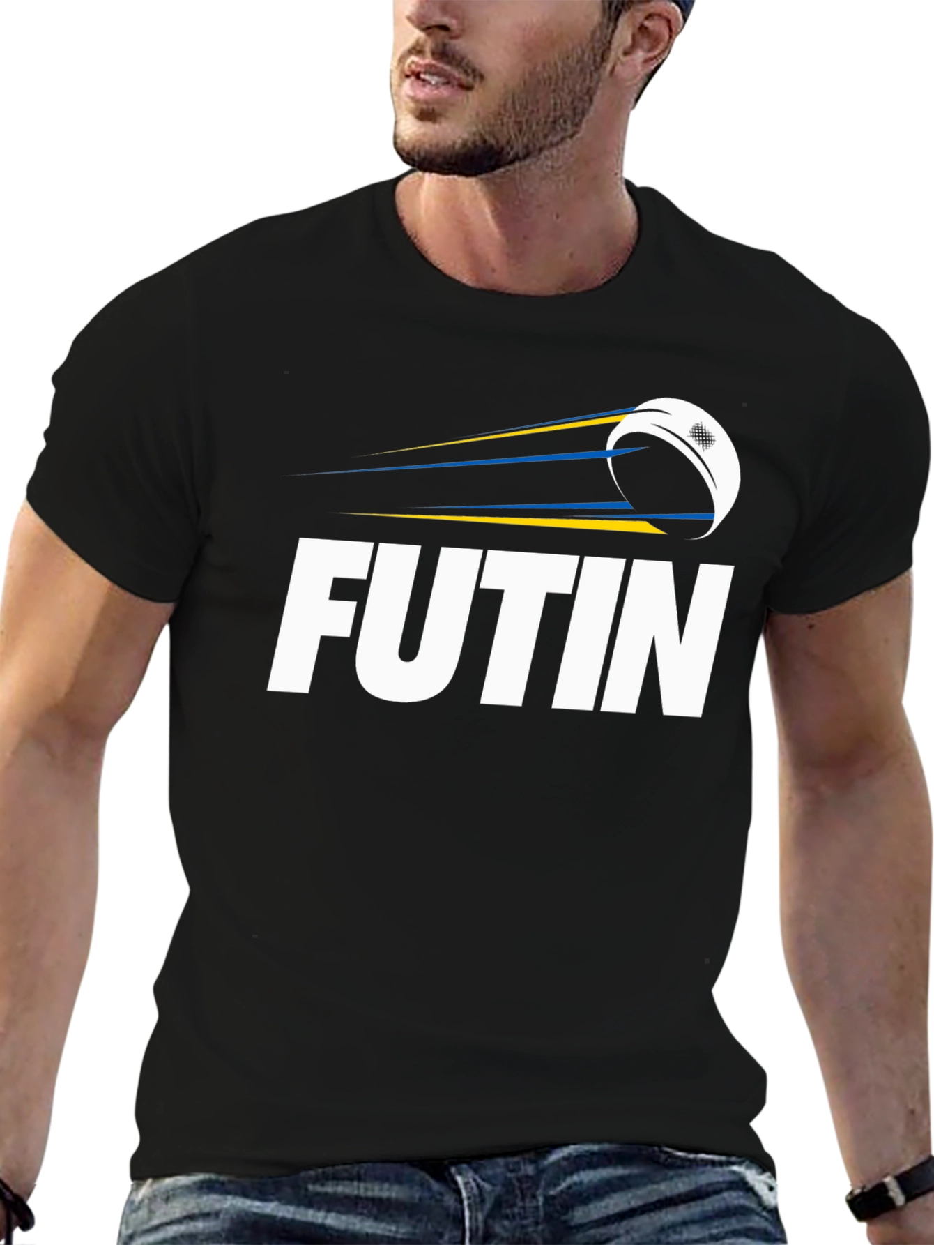 Futin Graphic Tee - Black