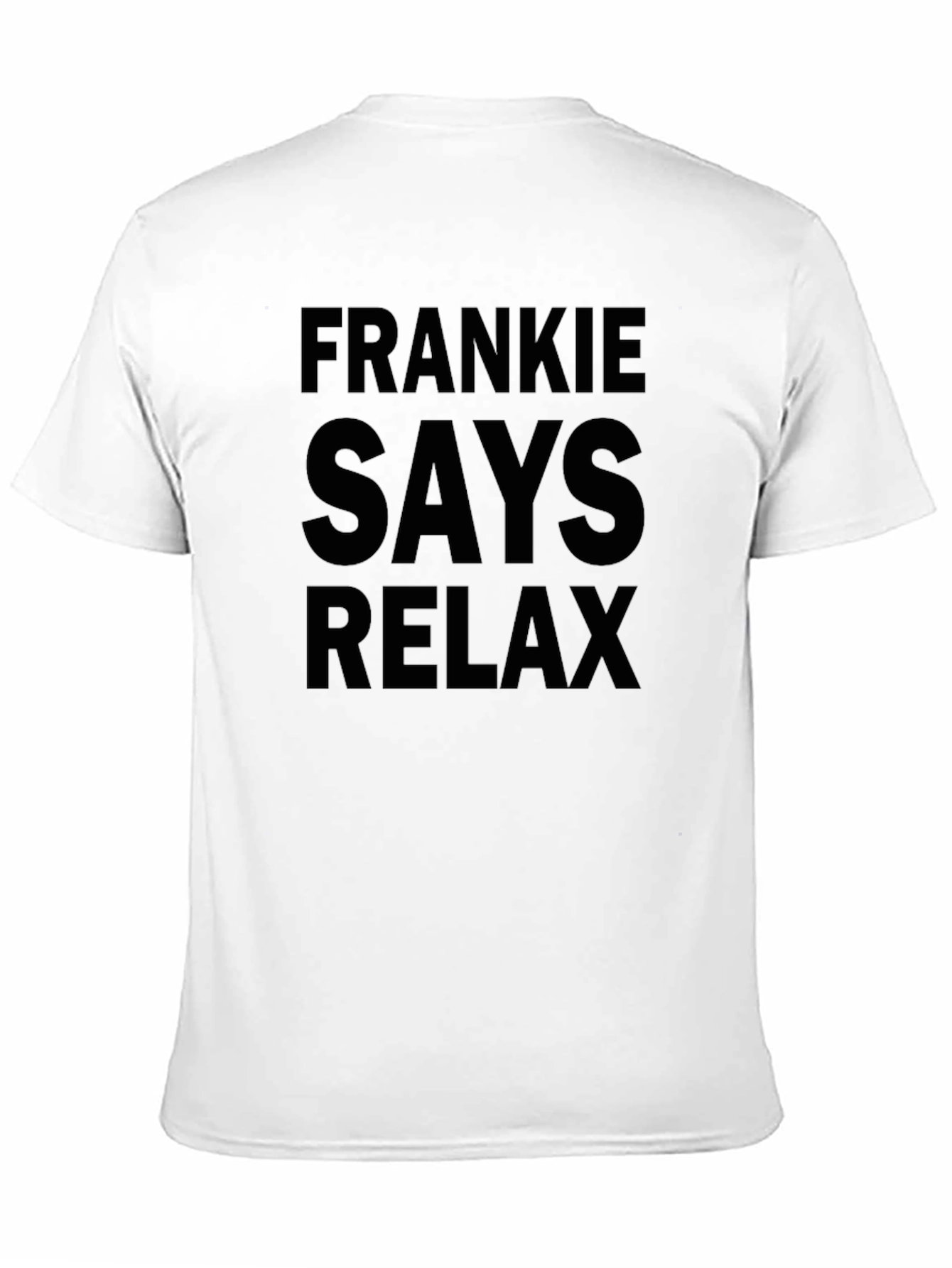 Frankie Says Relax Black T-Shirt