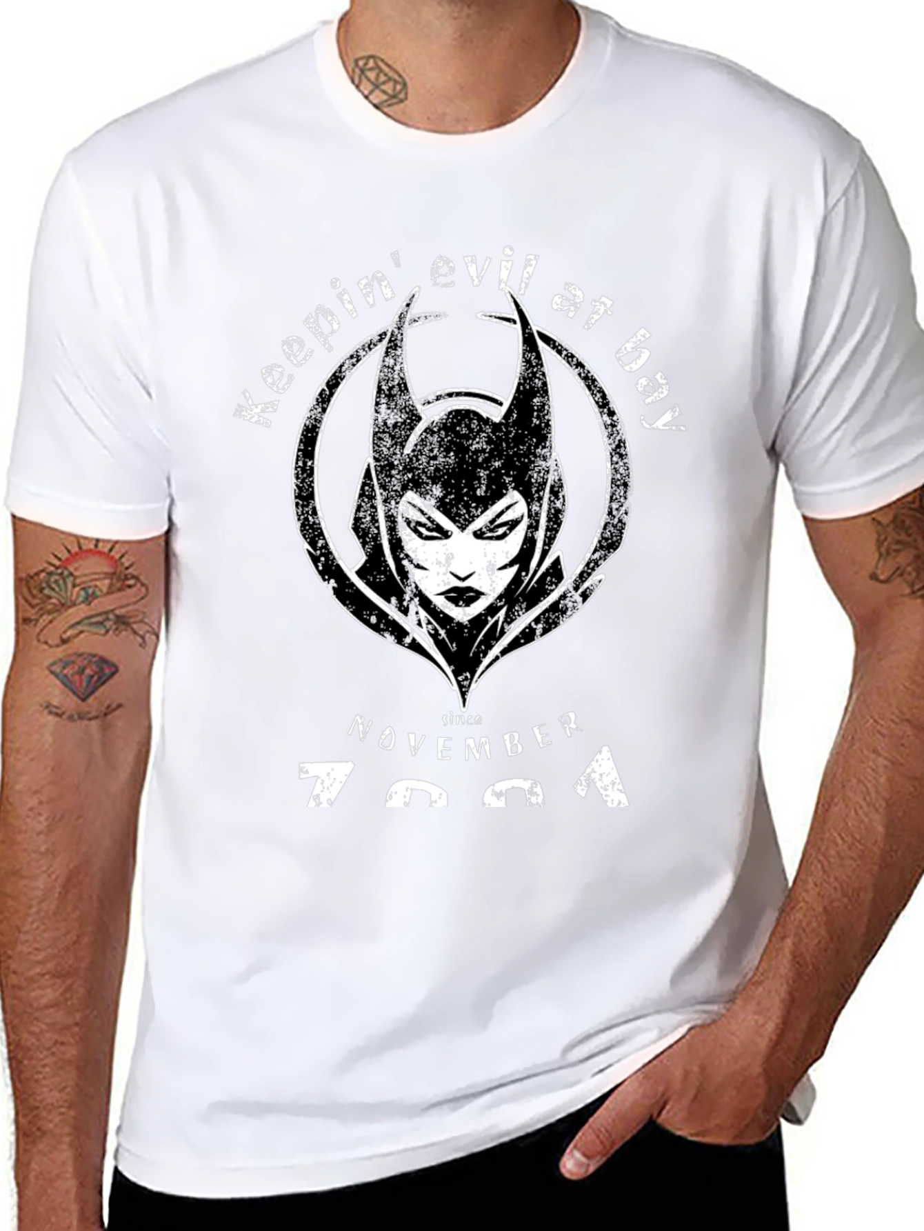 Keepin Evil At Bay Since November 1994 T-Shirt