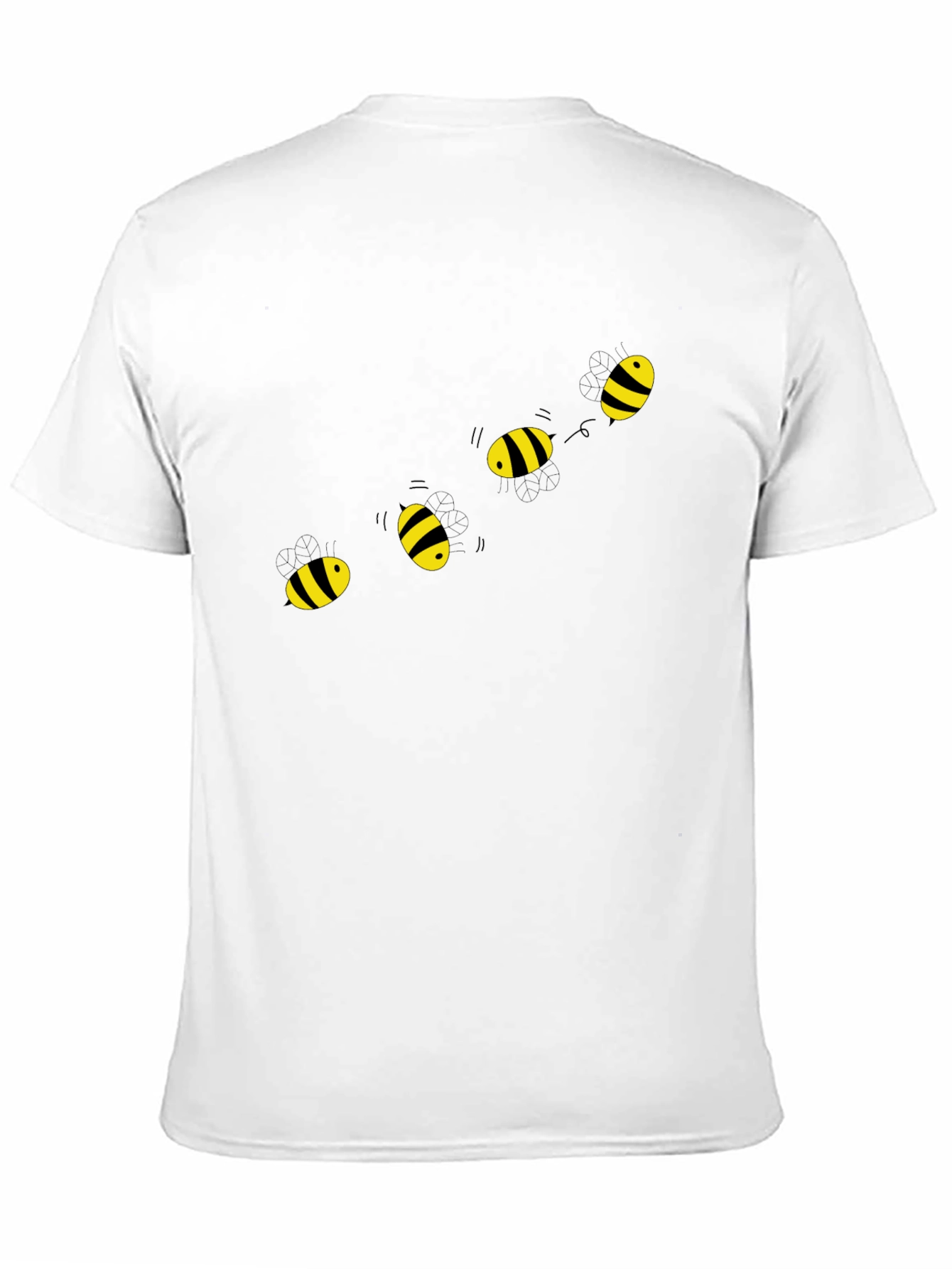 Bee Graphic Black T-Shirt