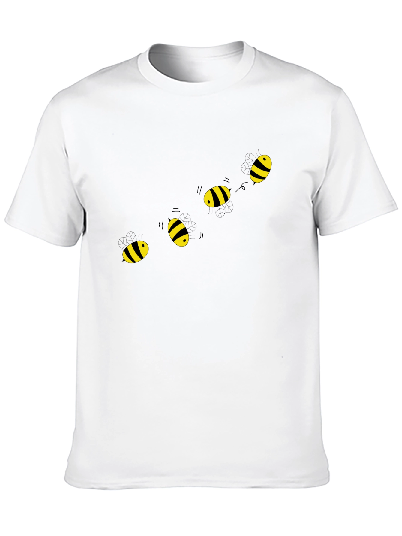 Bee Graphic Black T-Shirt