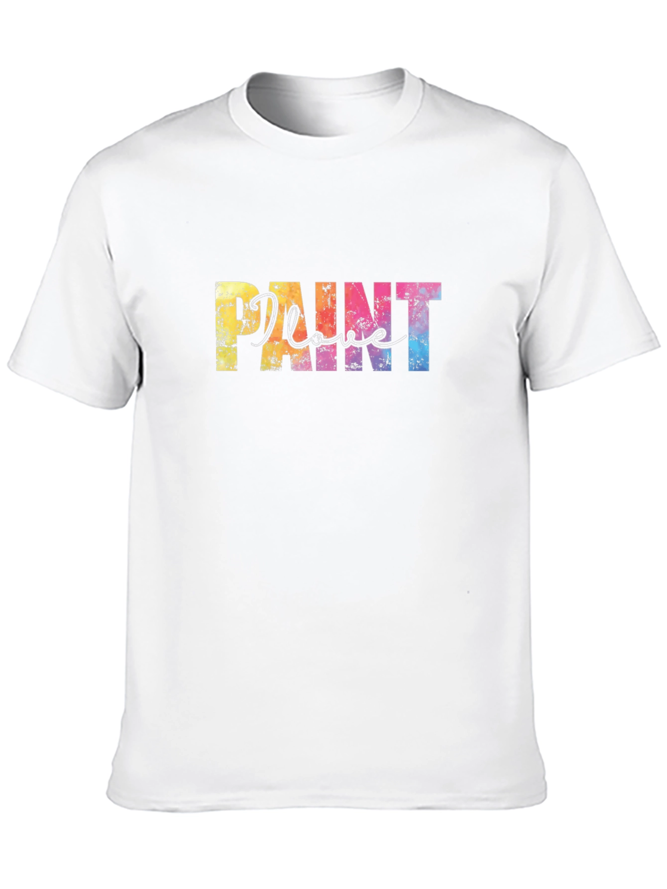 I Love Paint Graphic Tee - Black T-Shirt