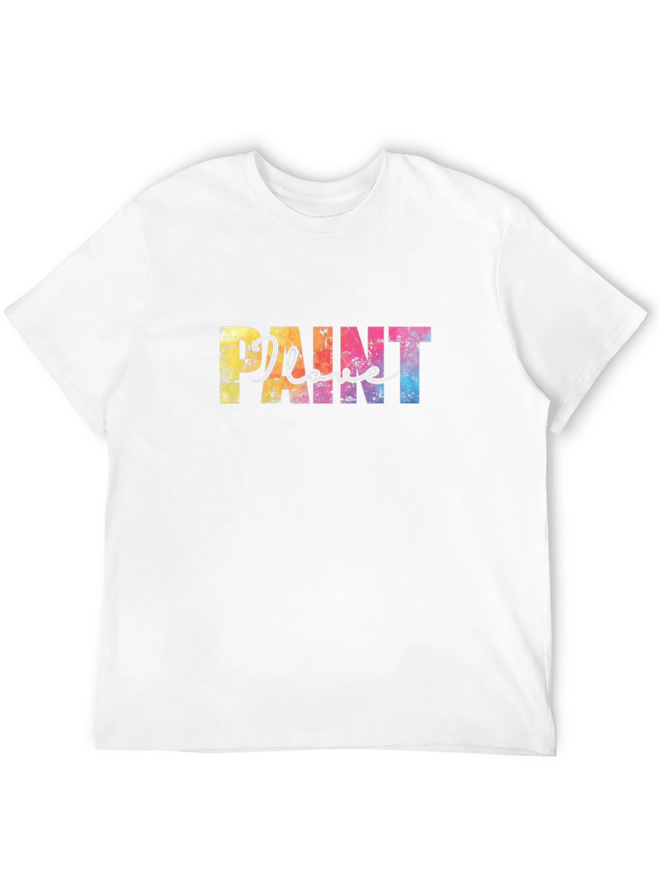 I Love Paint Graphic Tee - Black T-Shirt