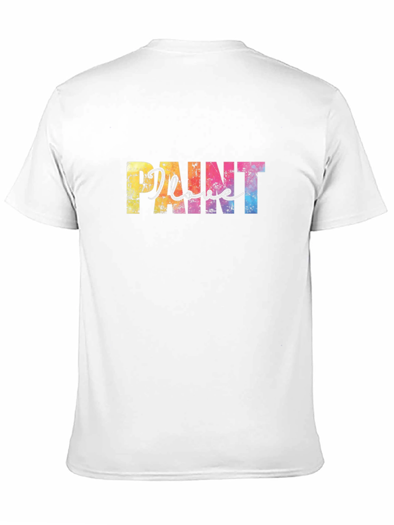 I Love Paint Graphic Tee - Black T-Shirt