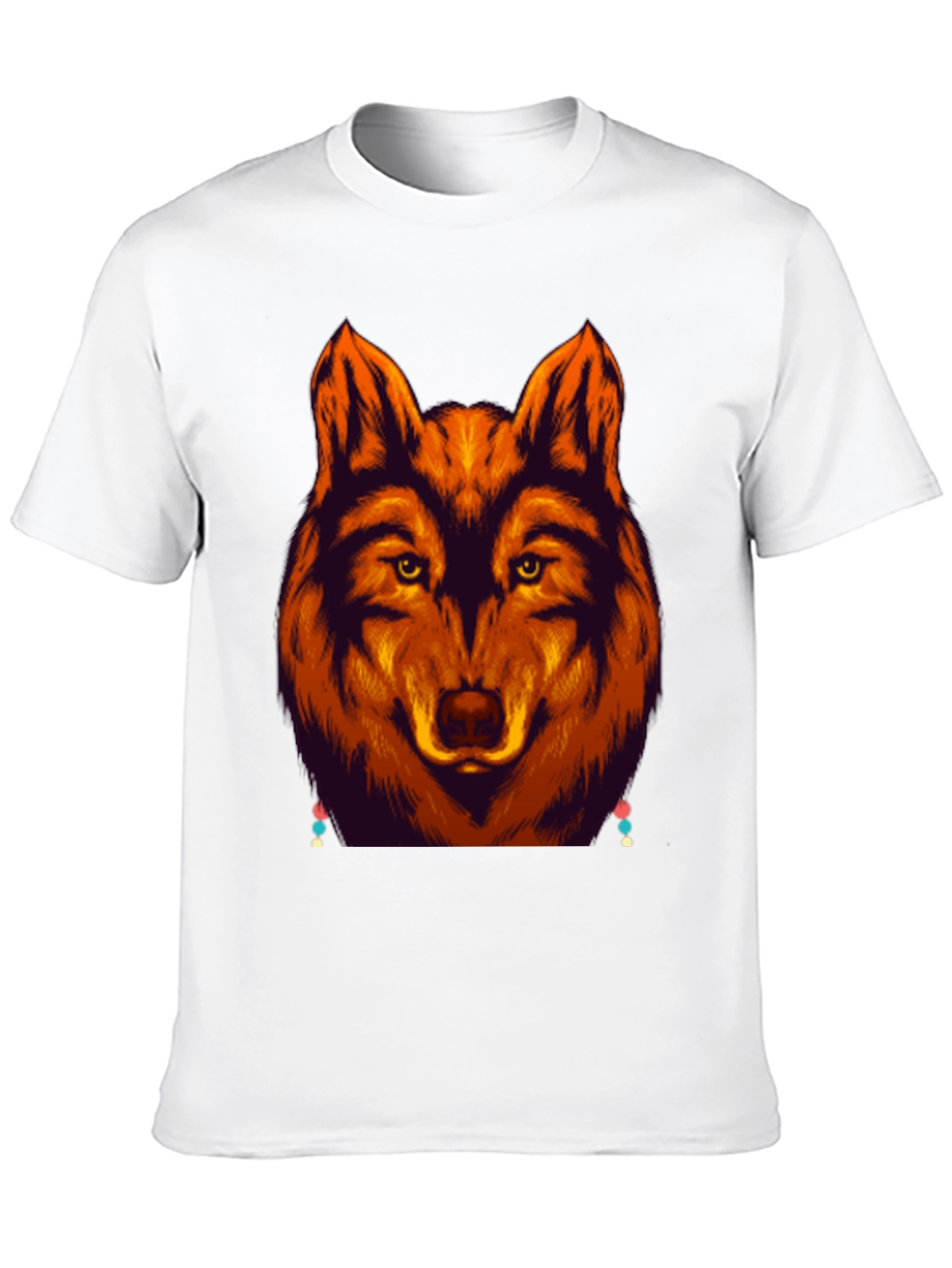 Wolf Graphic Tee - Bold Animal Design