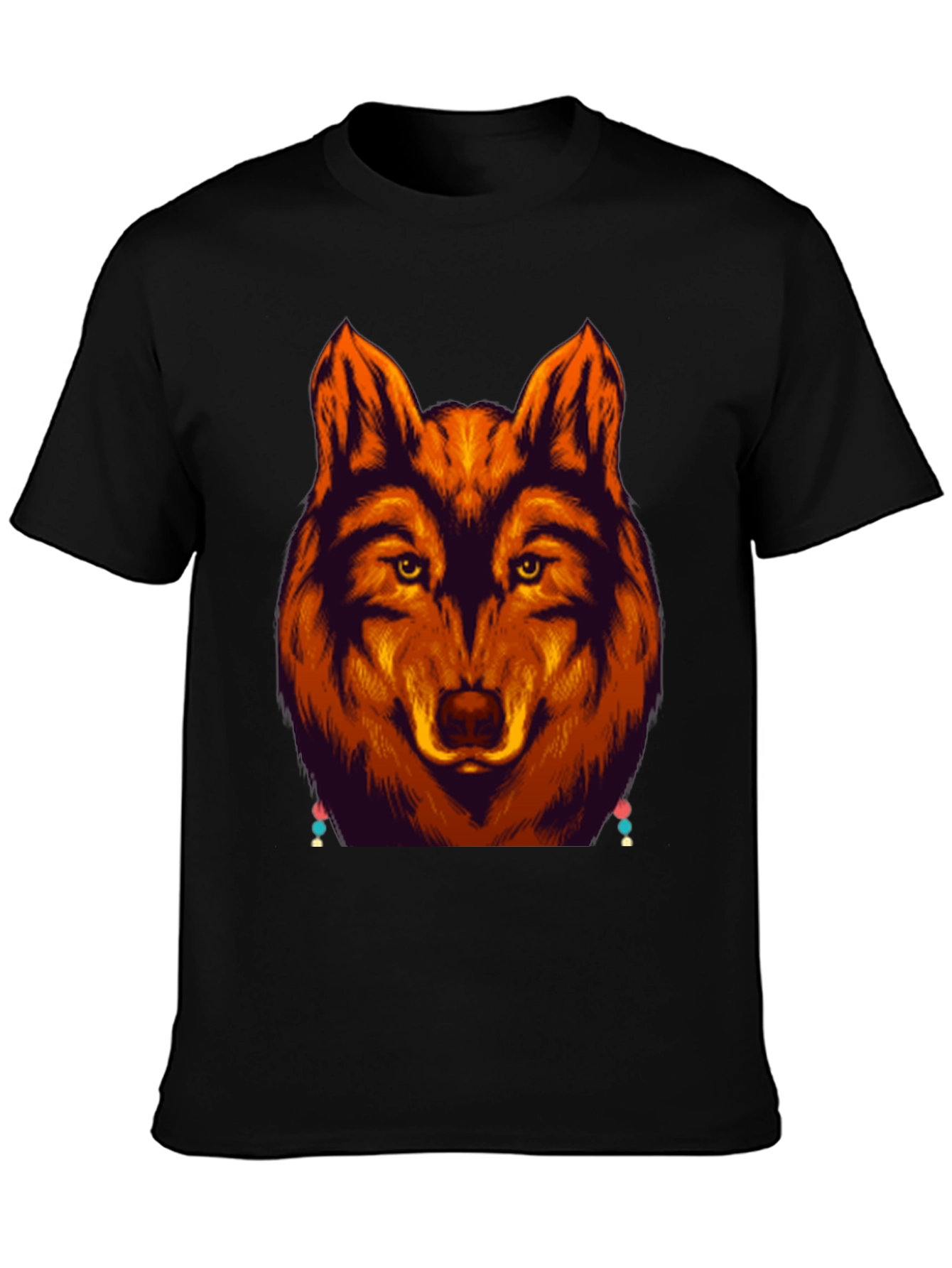 Wolf Graphic Tee - Bold Animal Design