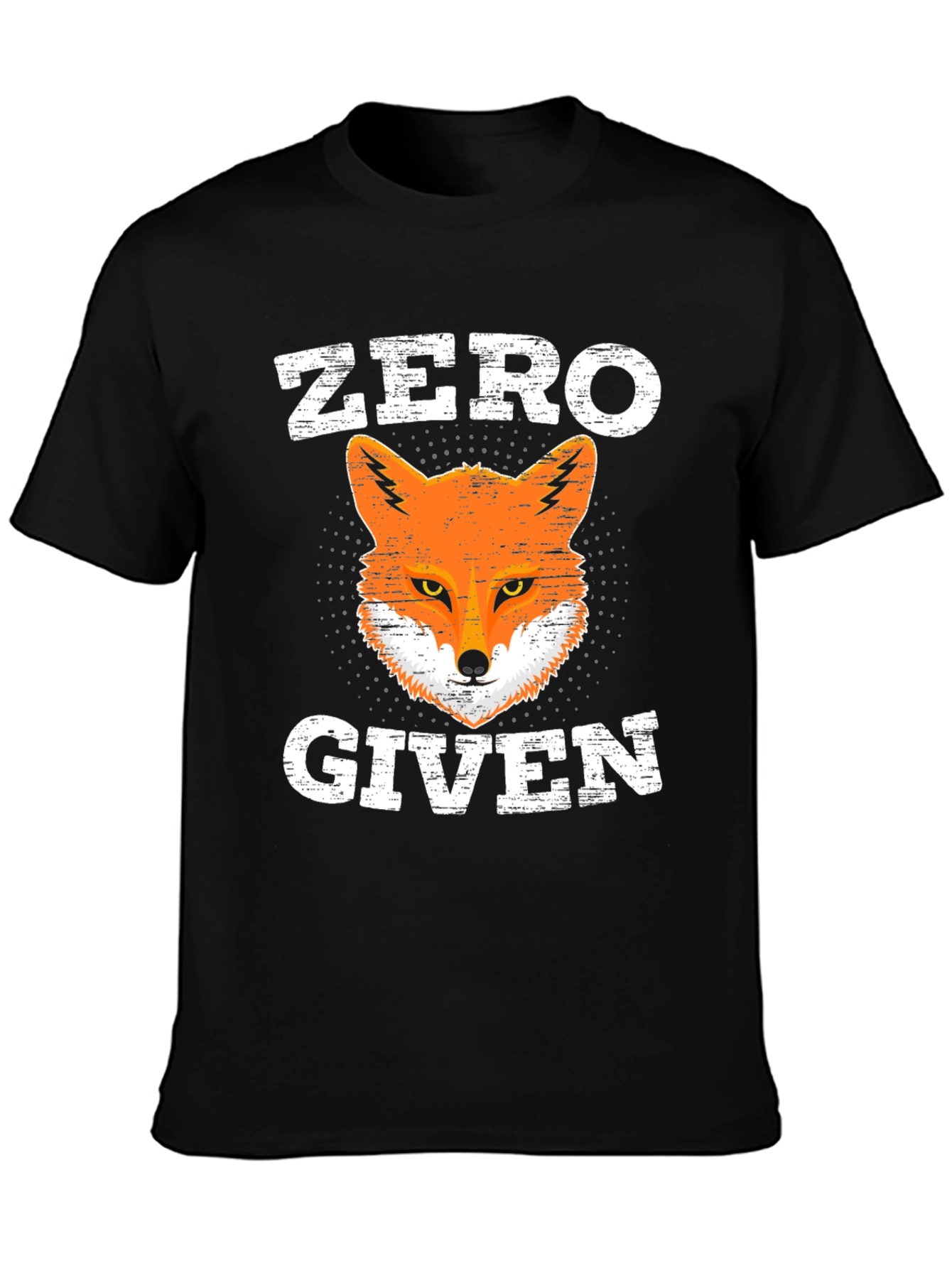 Zero Fox Given T-Shirt - Funny Animal Graphic Tee