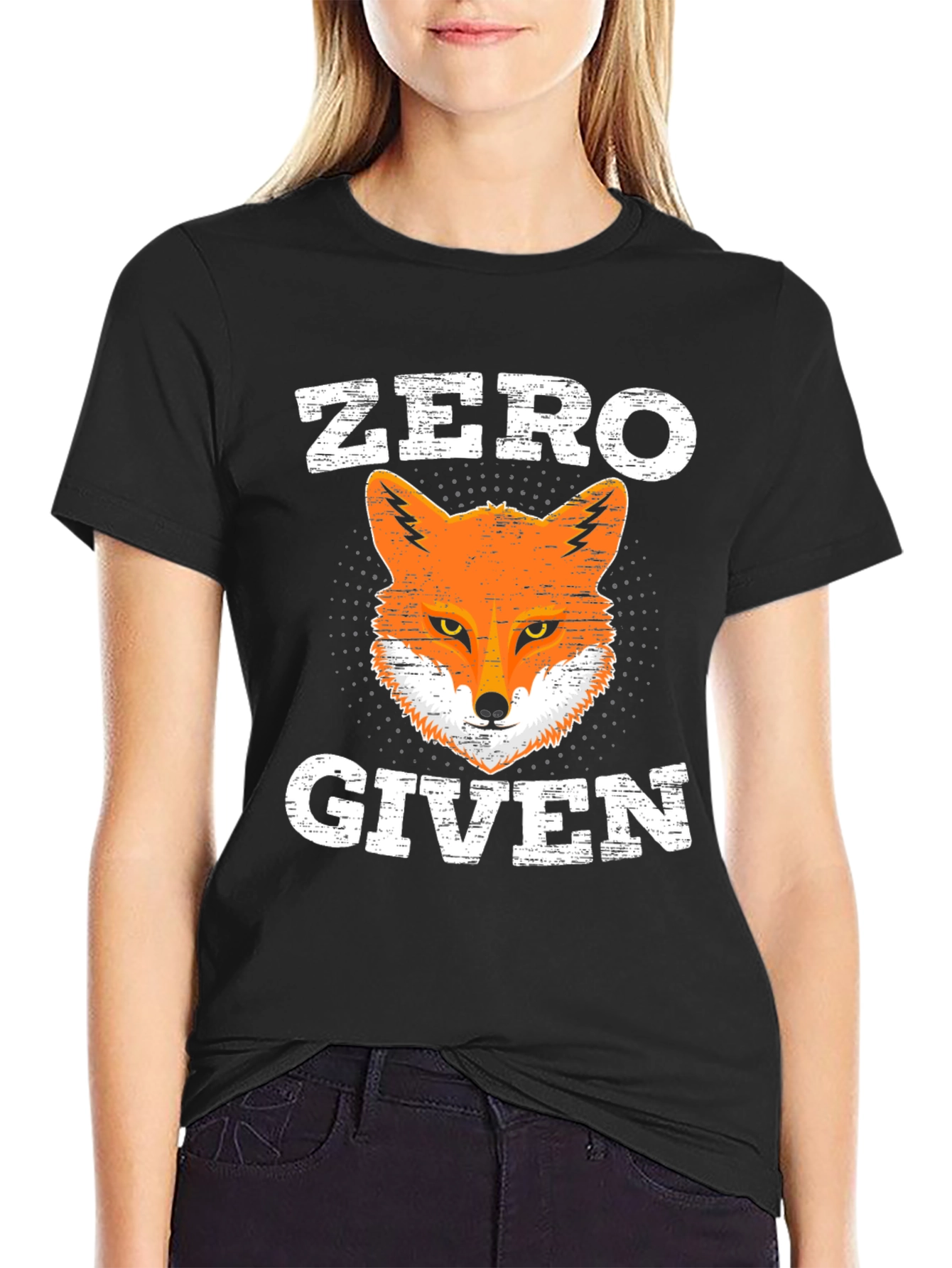 Zero Fox Given T-Shirt - Funny Animal Graphic Tee