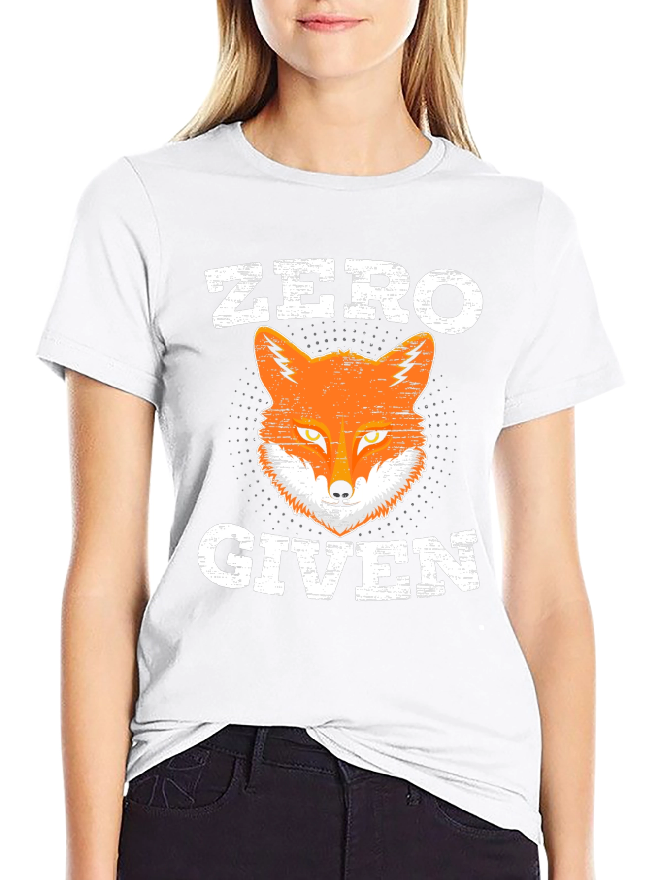 Zero Fox Given T-Shirt - Funny Animal Graphic Tee