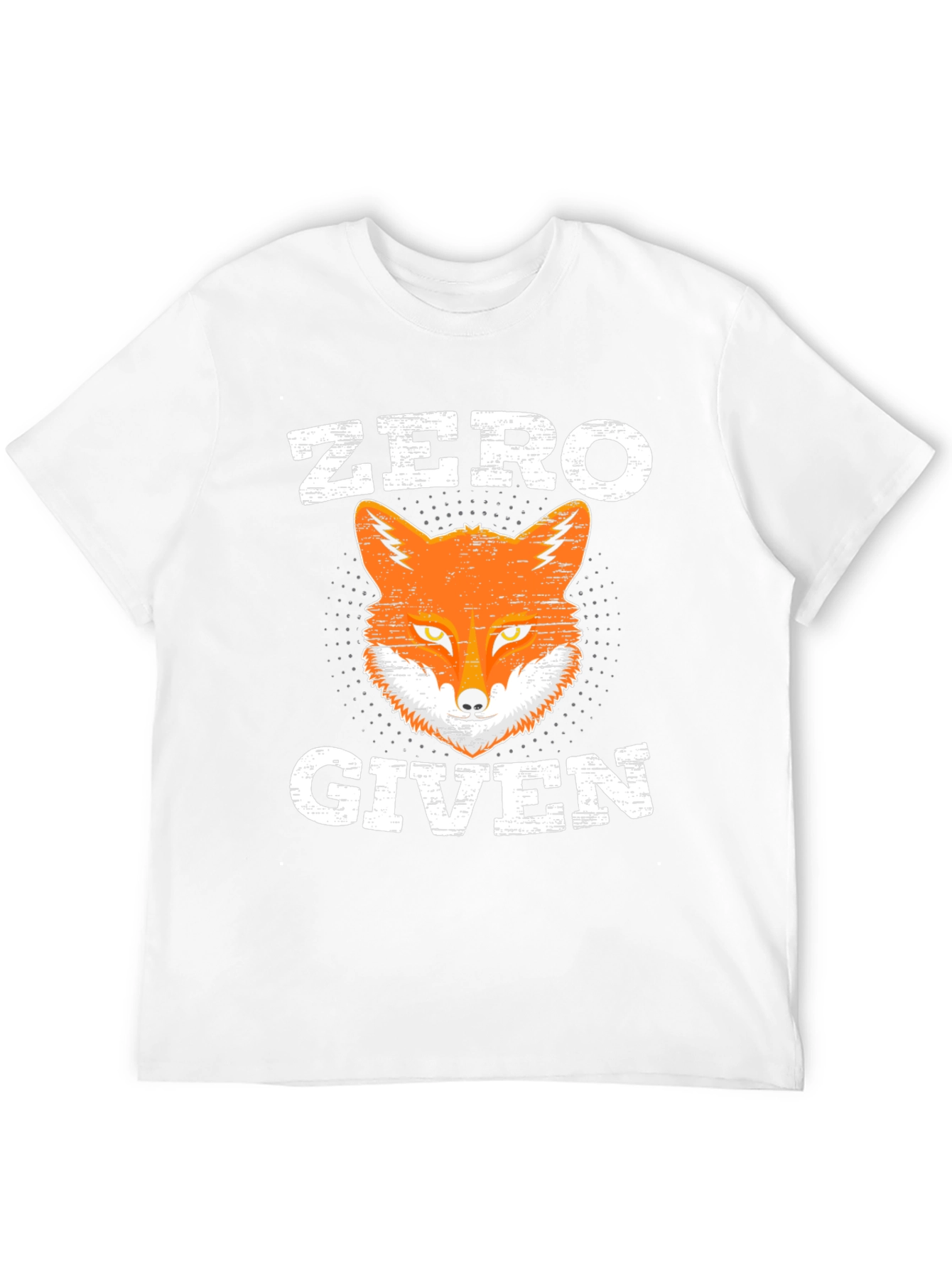 Zero Fox Given T-Shirt - Funny Animal Graphic Tee