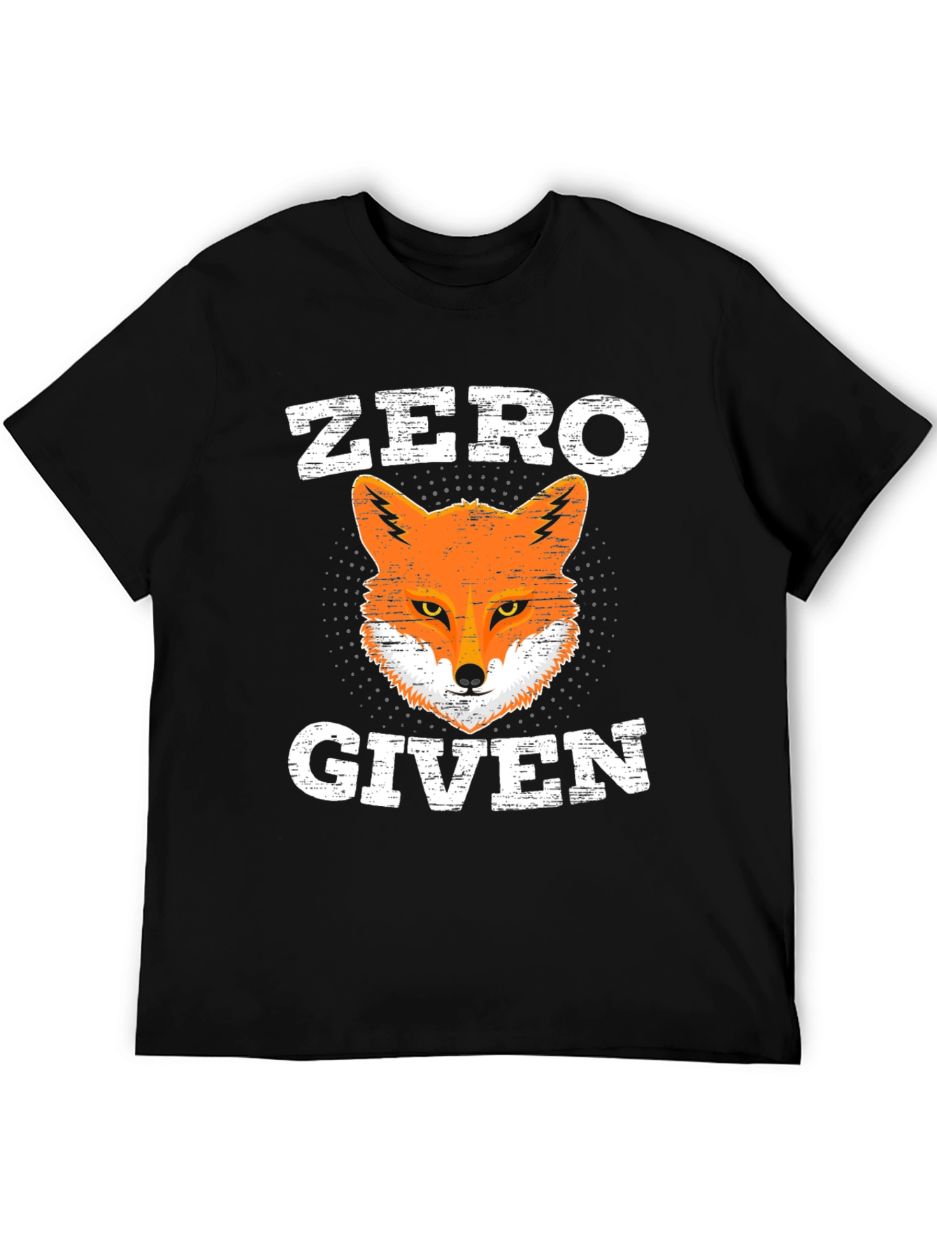 Zero Fox Given T-Shirt - Funny Animal Graphic Tee