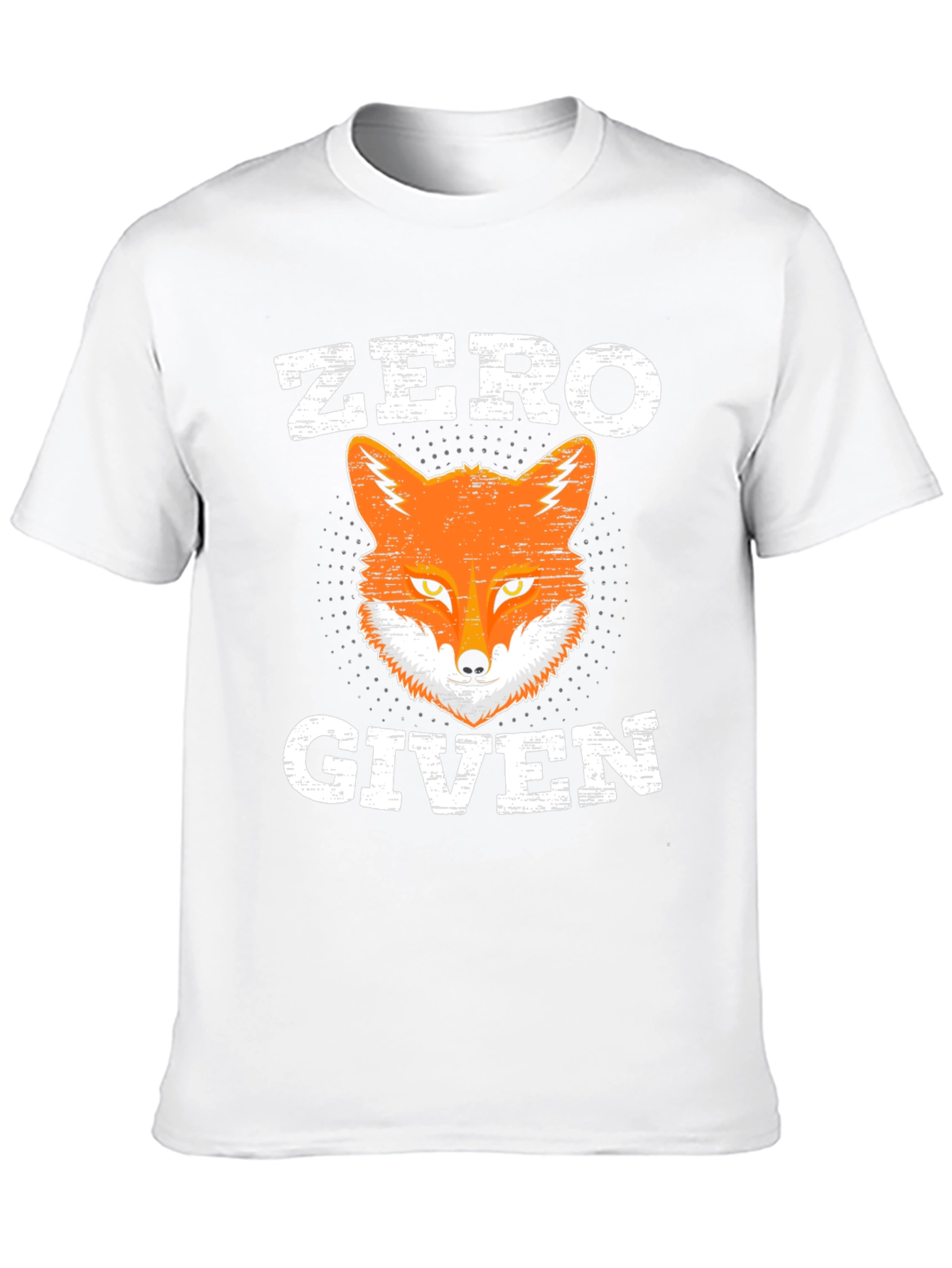 Zero Fox Given T-Shirt - Funny Animal Graphic Tee