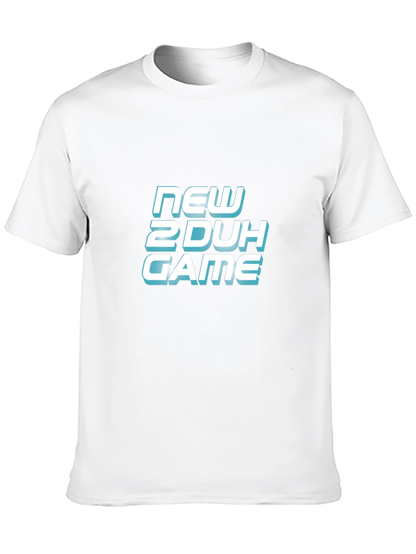 New 2 Duh Game Black T-Shirt