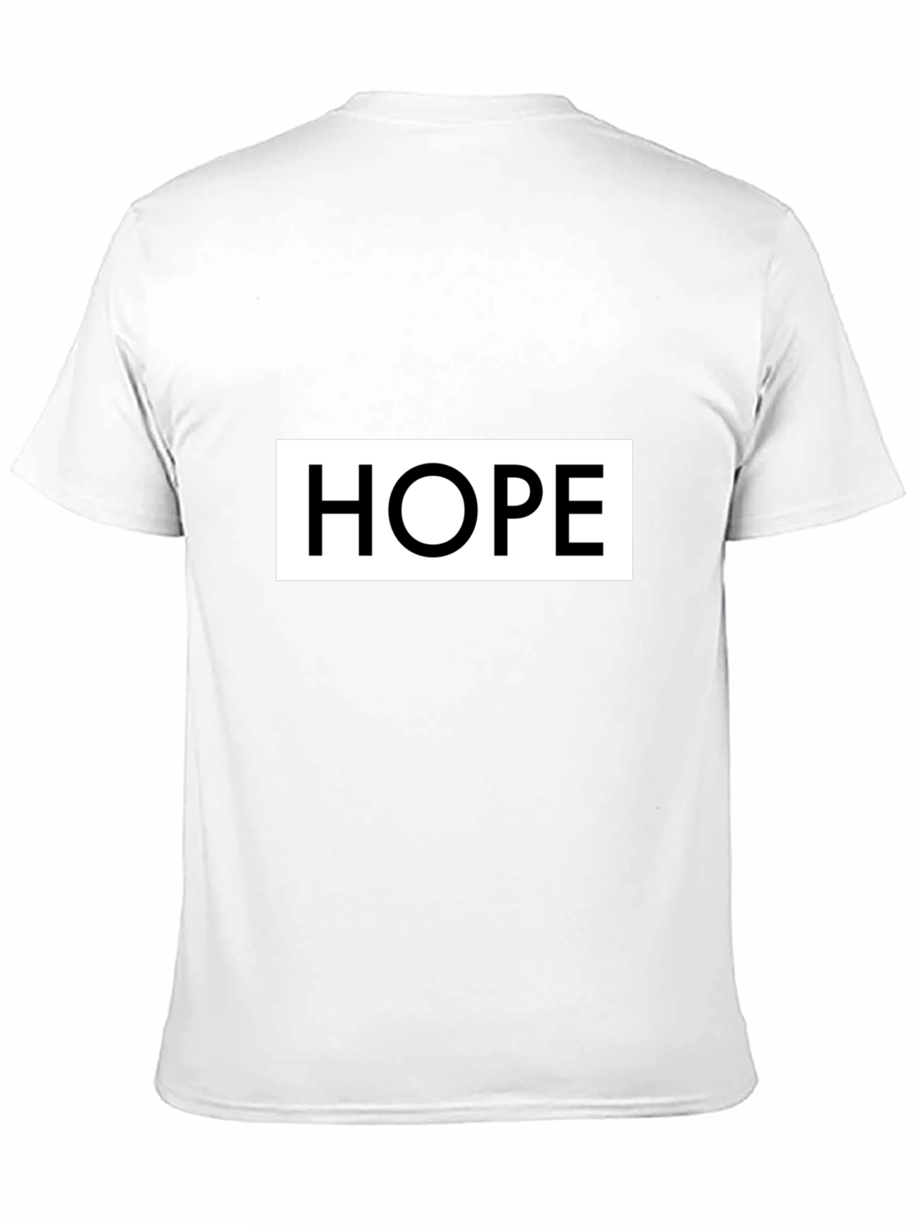Hope Graphic Print Black T-Shirt