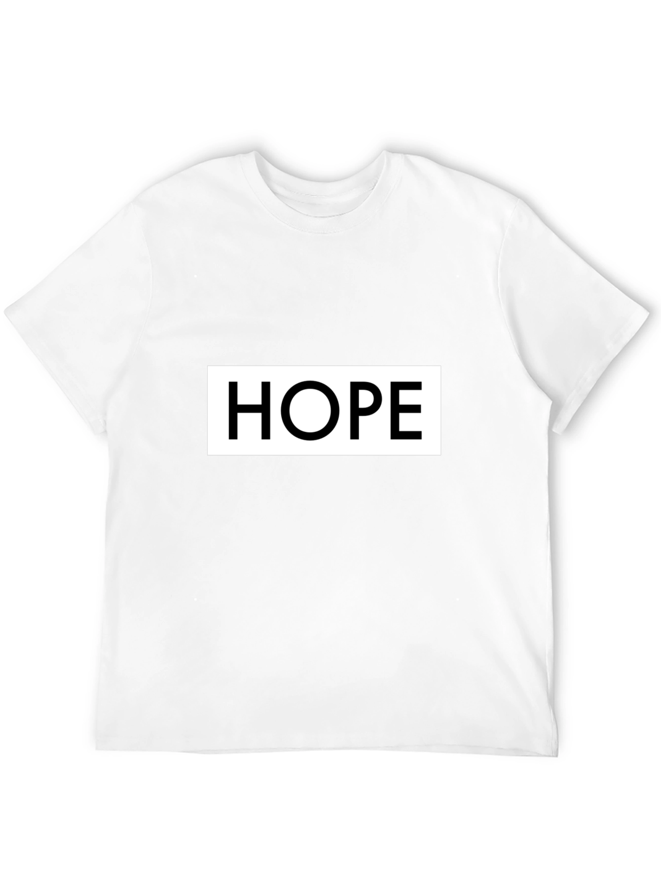 Hope Graphic Print Black T-Shirt