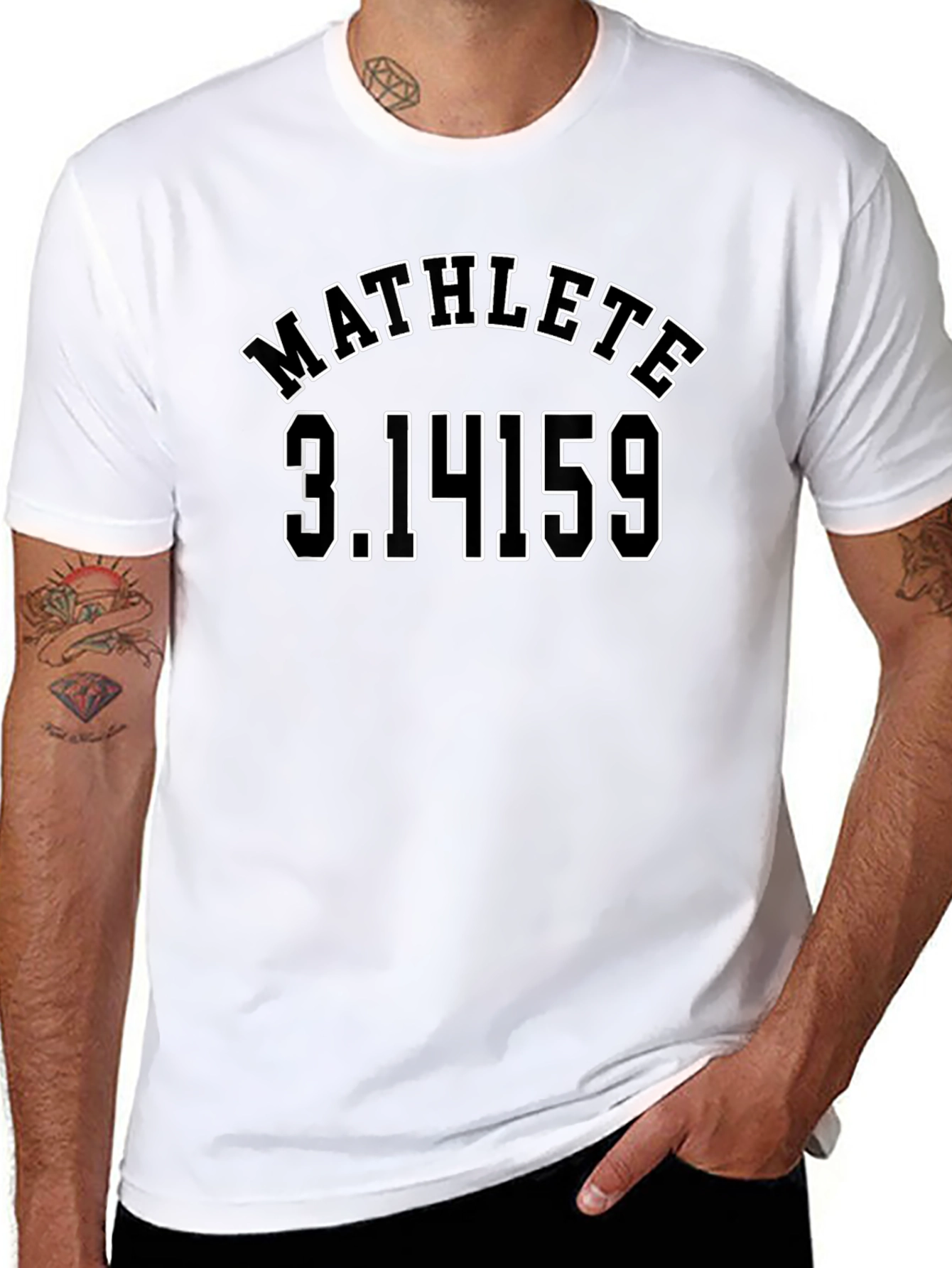 Mathlete Pi Number T-Shirt