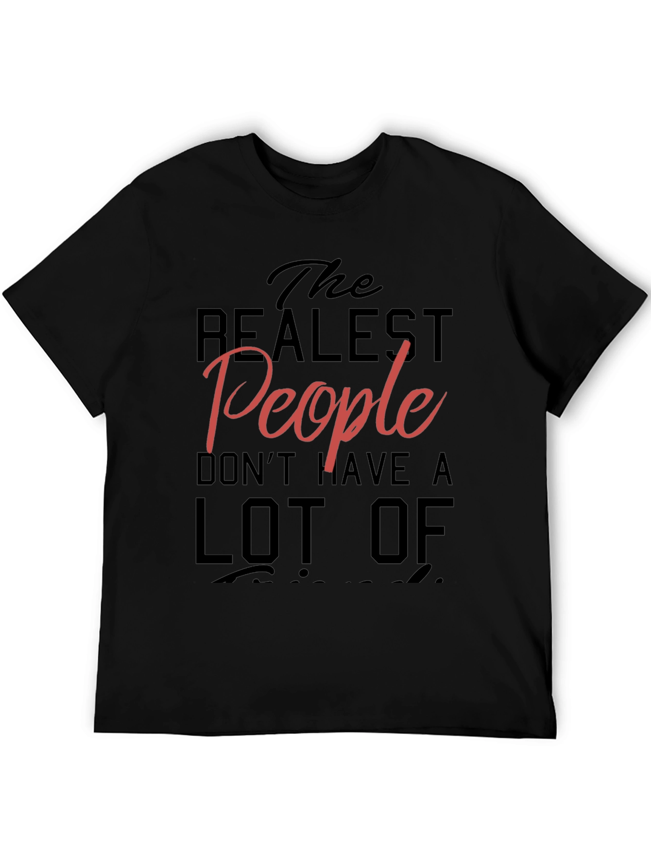 The Realest People Graphic Tee - Casual Style