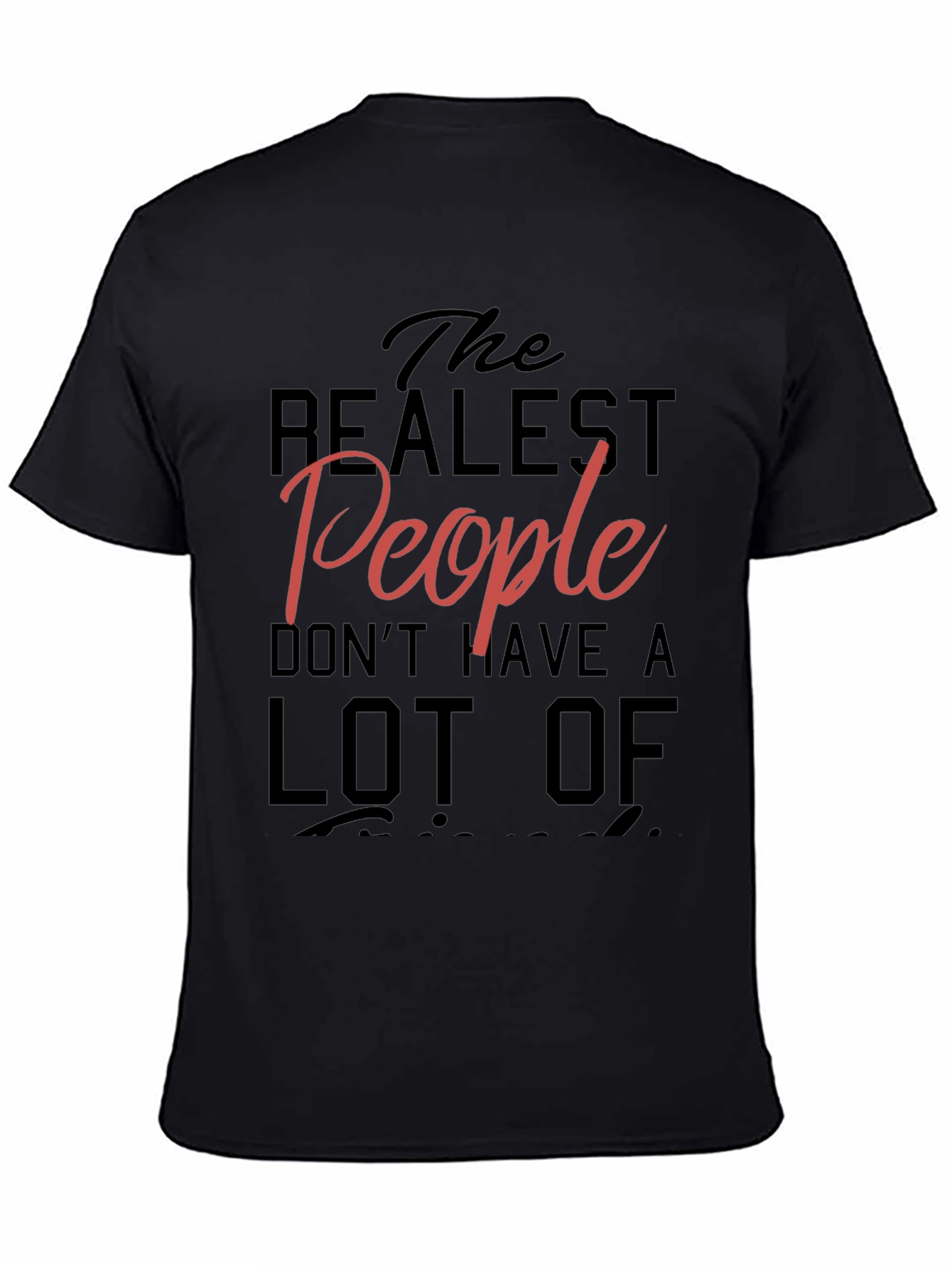 The Realest People Graphic Tee - Casual Style