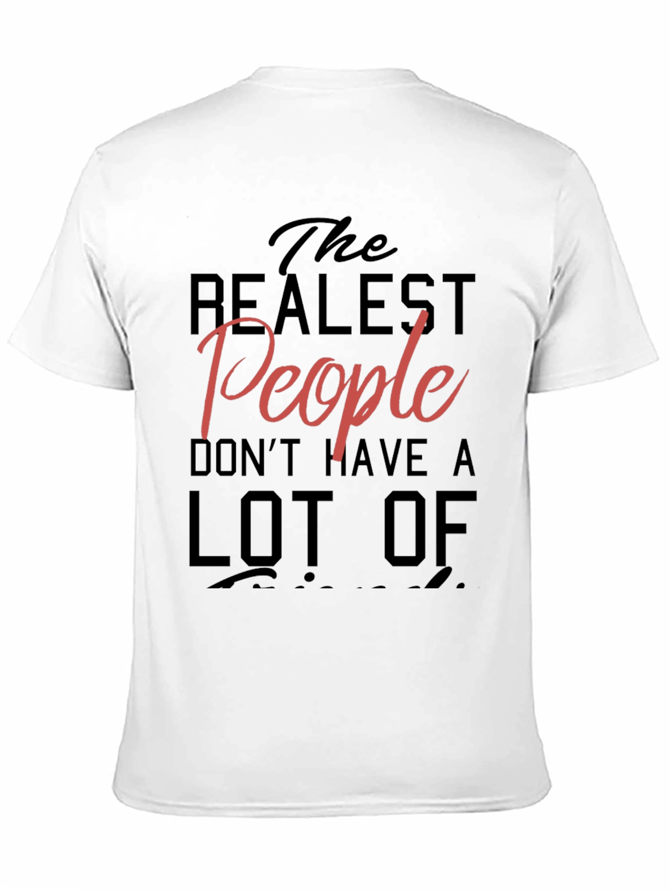 The Realest People Graphic Tee - Casual Style