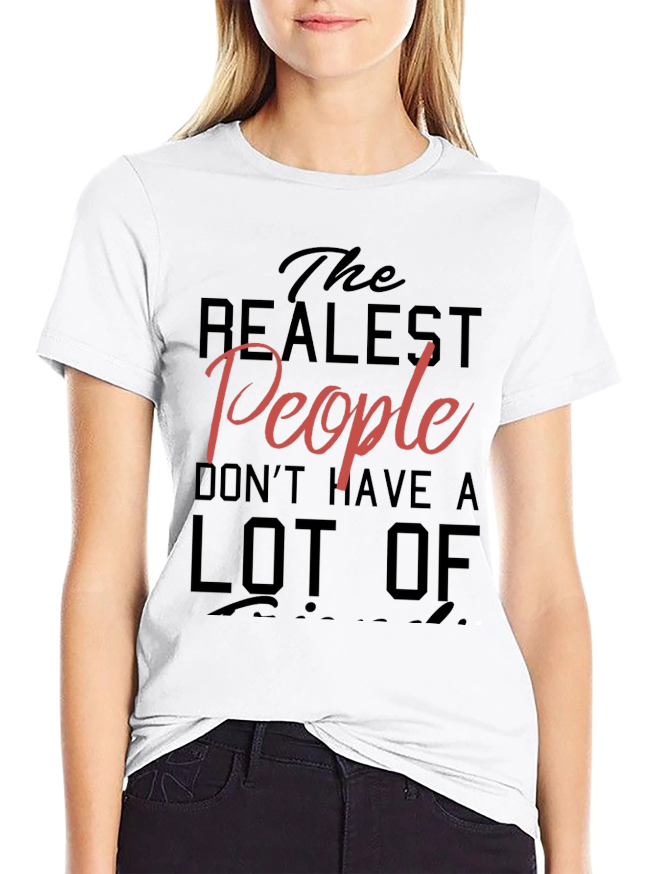 The Realest People Graphic Tee - Casual Style
