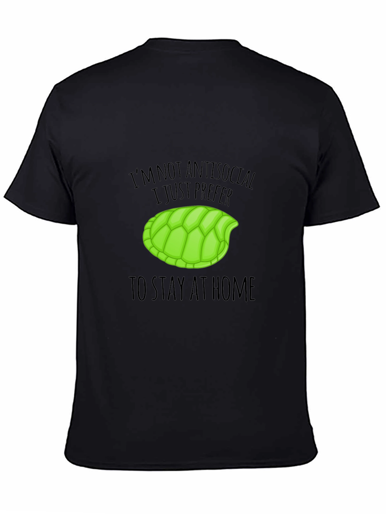Introvert Turtle Shell T-Shirt - Prefer Staying Home