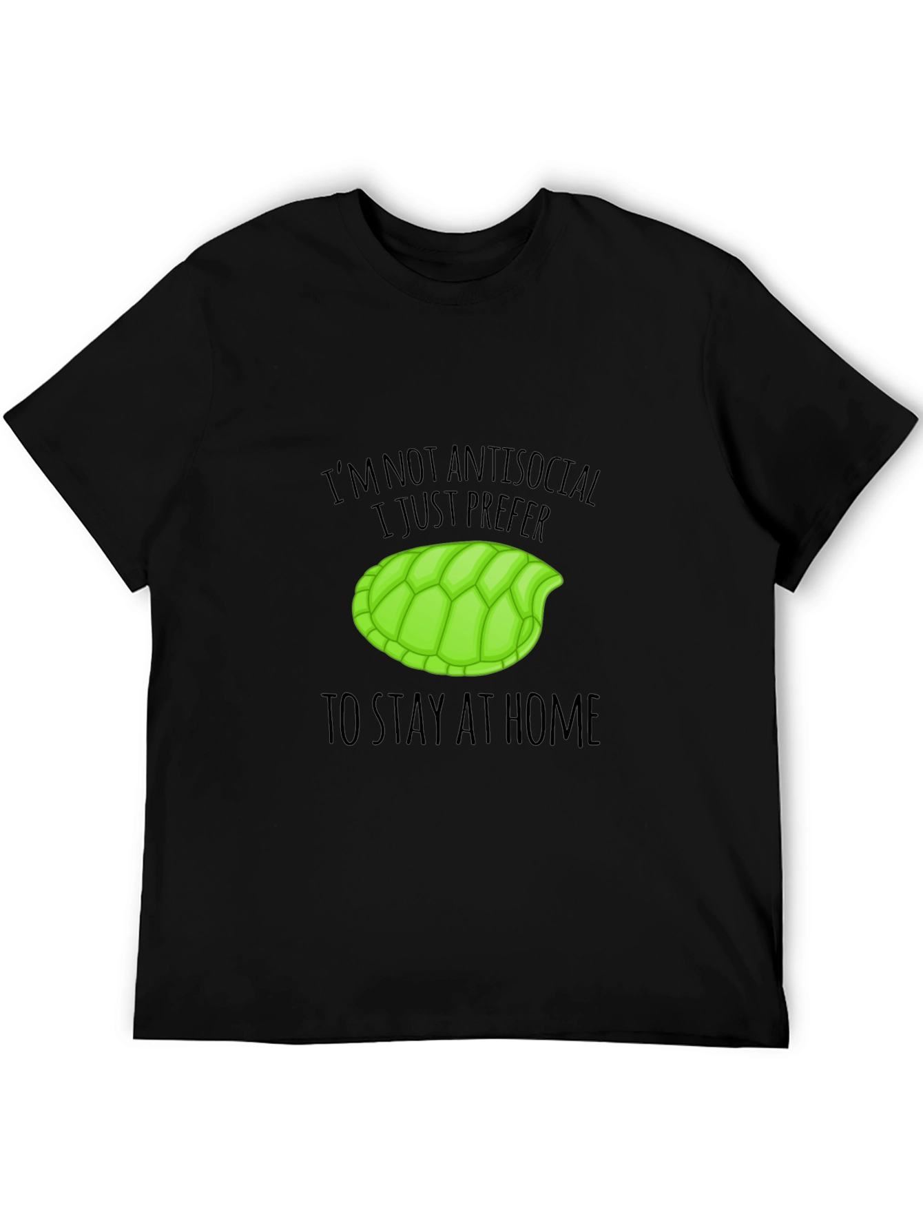 Introvert Turtle Shell T-Shirt - Prefer Staying Home
