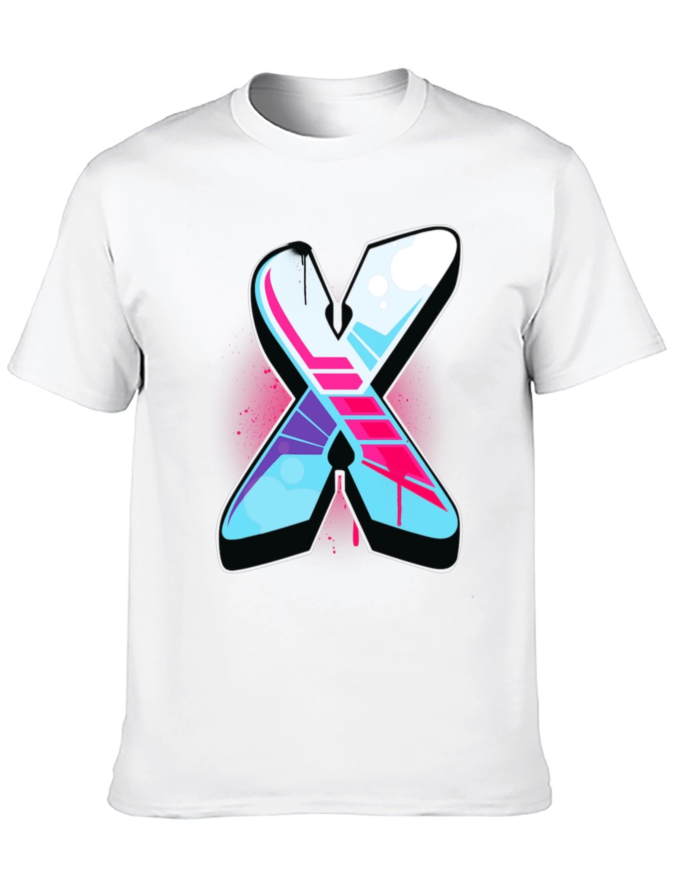 Graffiti X Graphic Tee - Urban Style