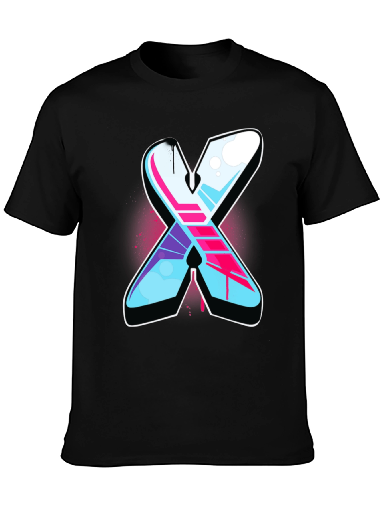Graffiti X Graphic Tee - Urban Style