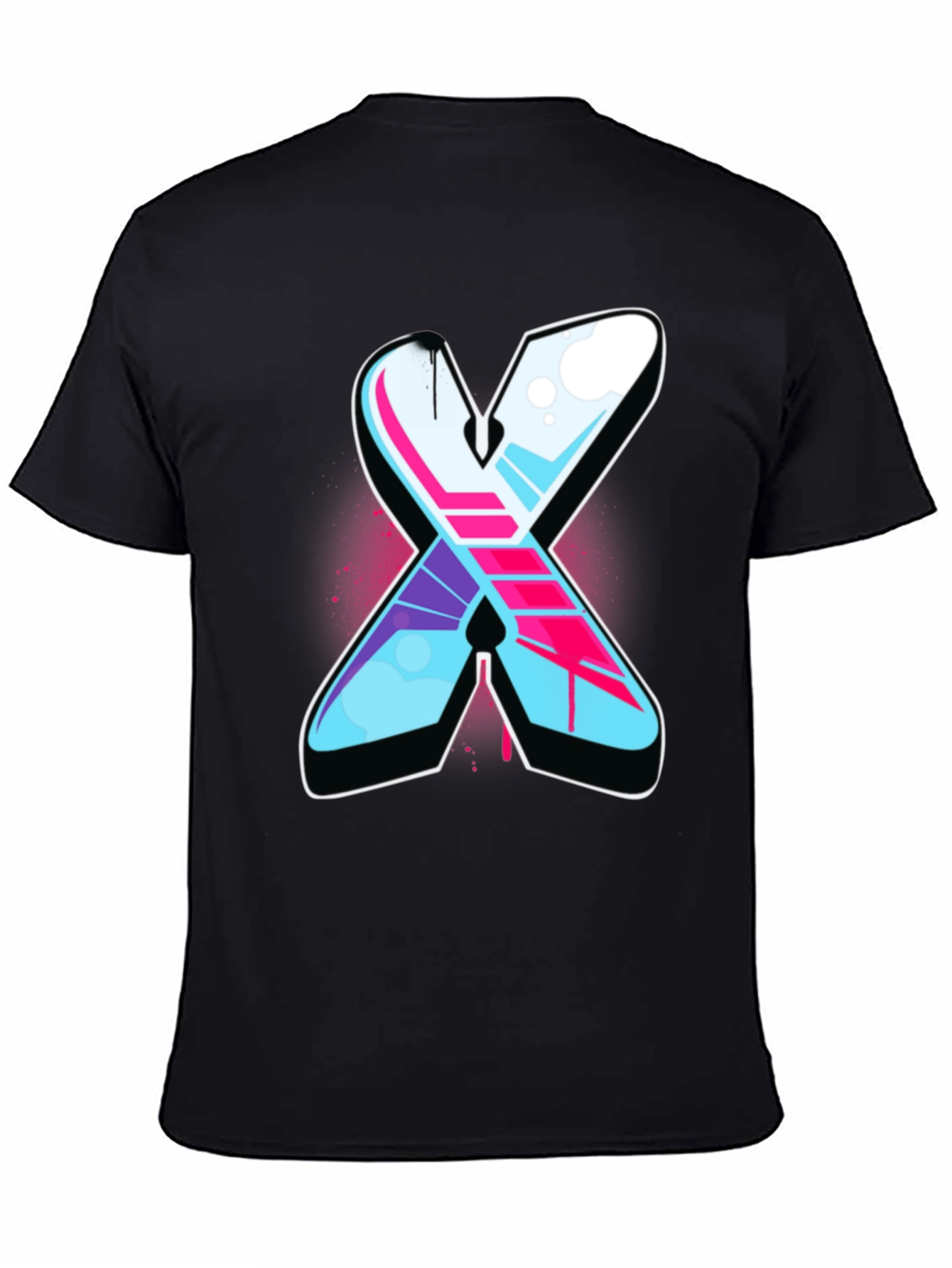 Graffiti X Graphic Tee - Urban Style