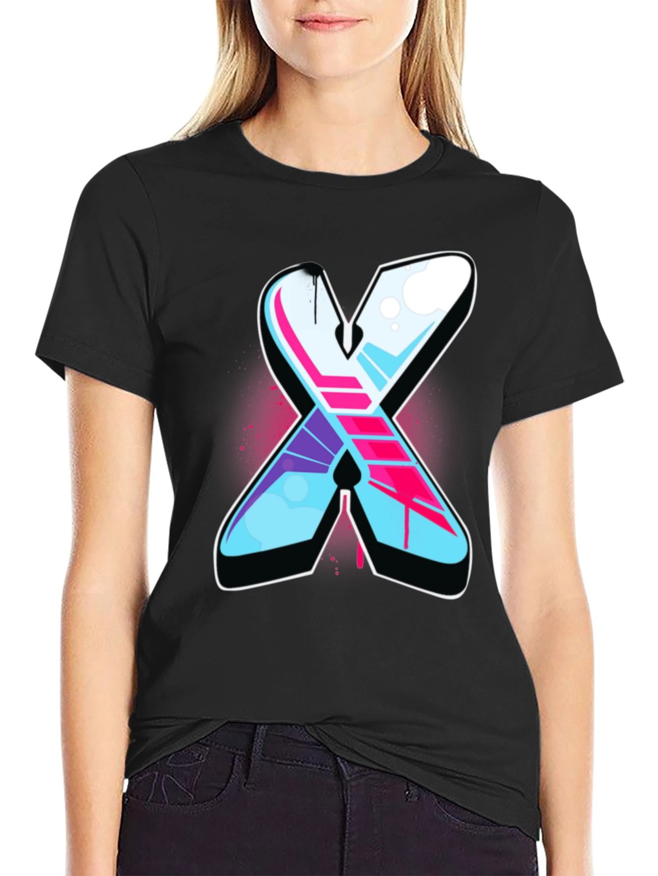 Graffiti X Graphic Tee - Urban Style