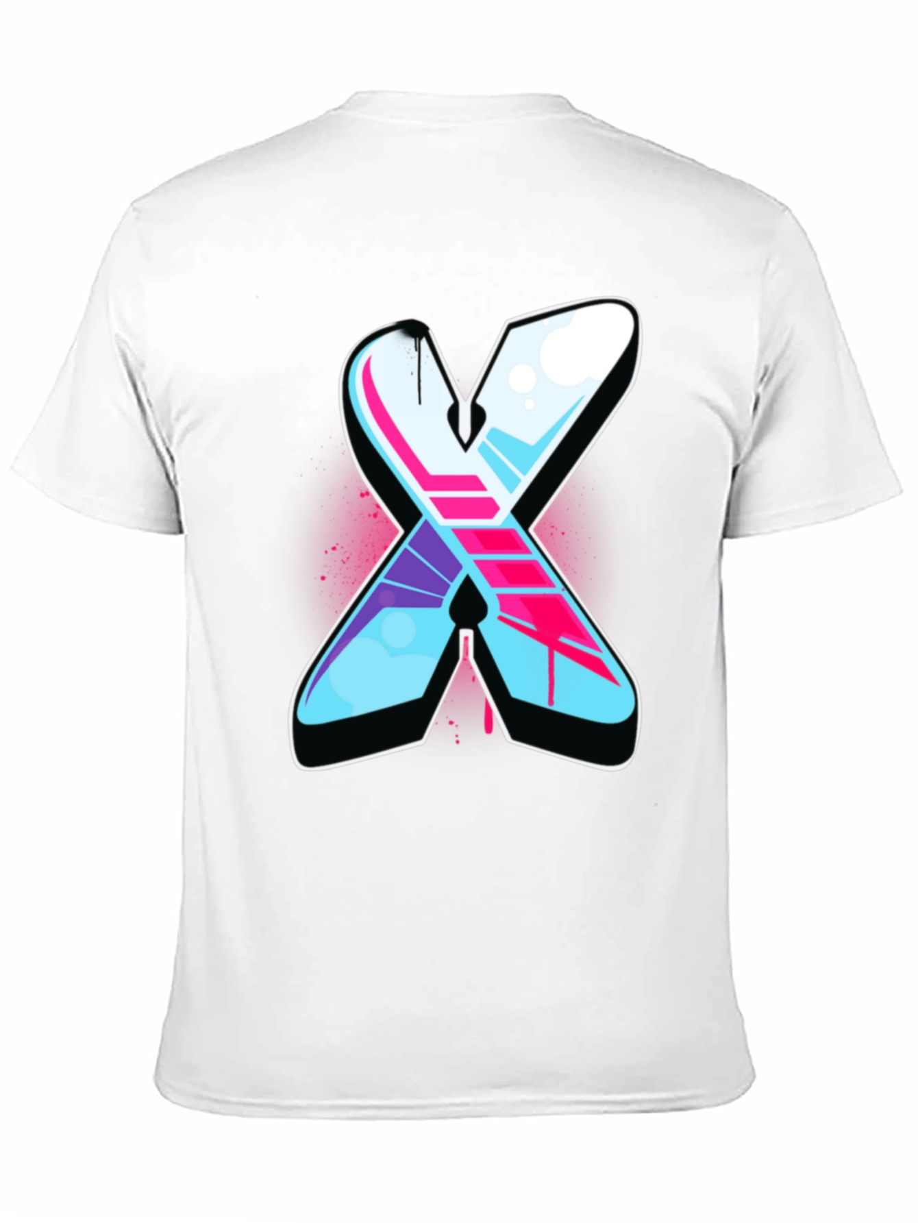Graffiti X Graphic Tee - Urban Style