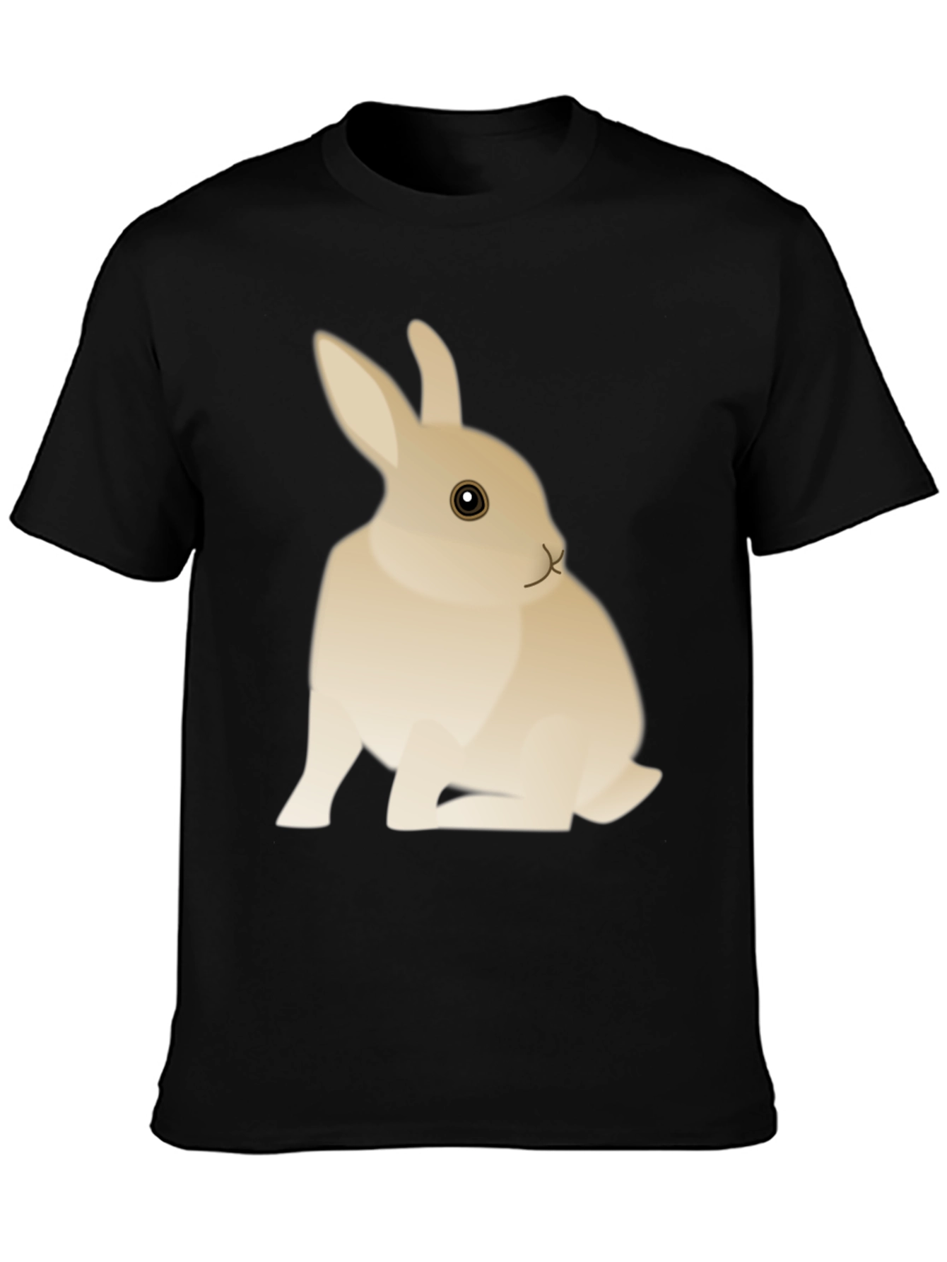 Rabbit Graphic T-Shirt - Casual Unisex Tee