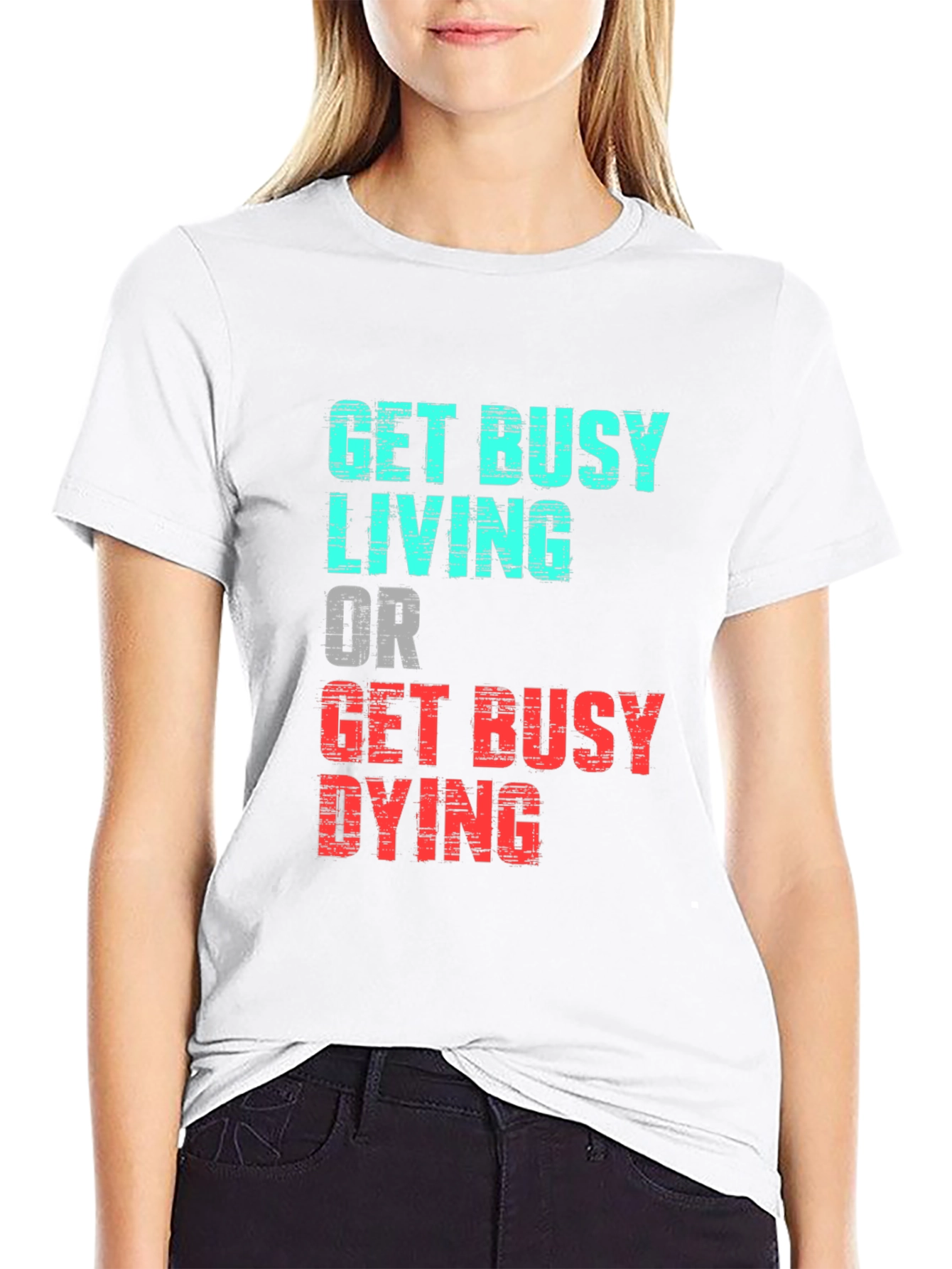 Get Busy Living Graphic Tee