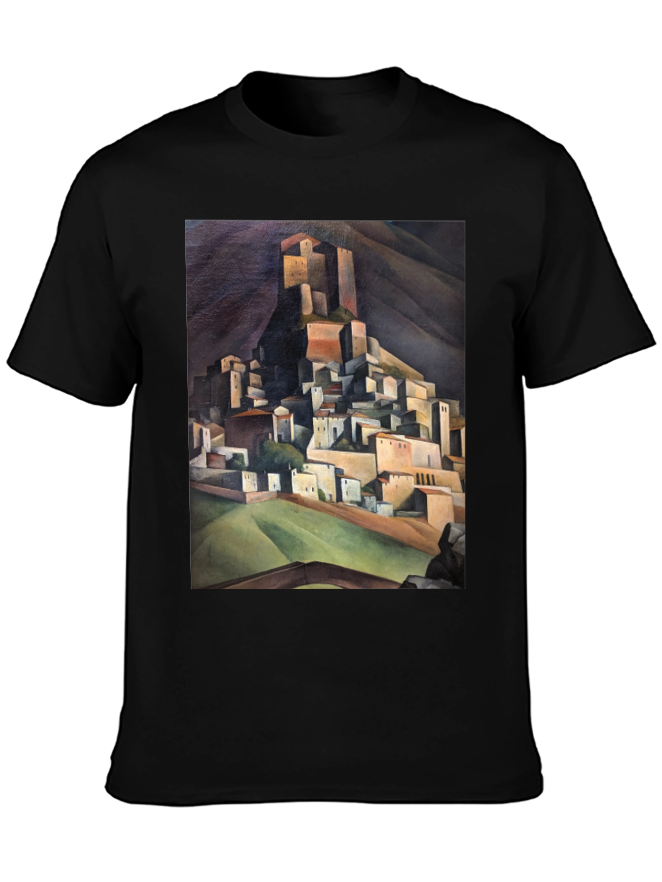 Towering Town Graphic Tee