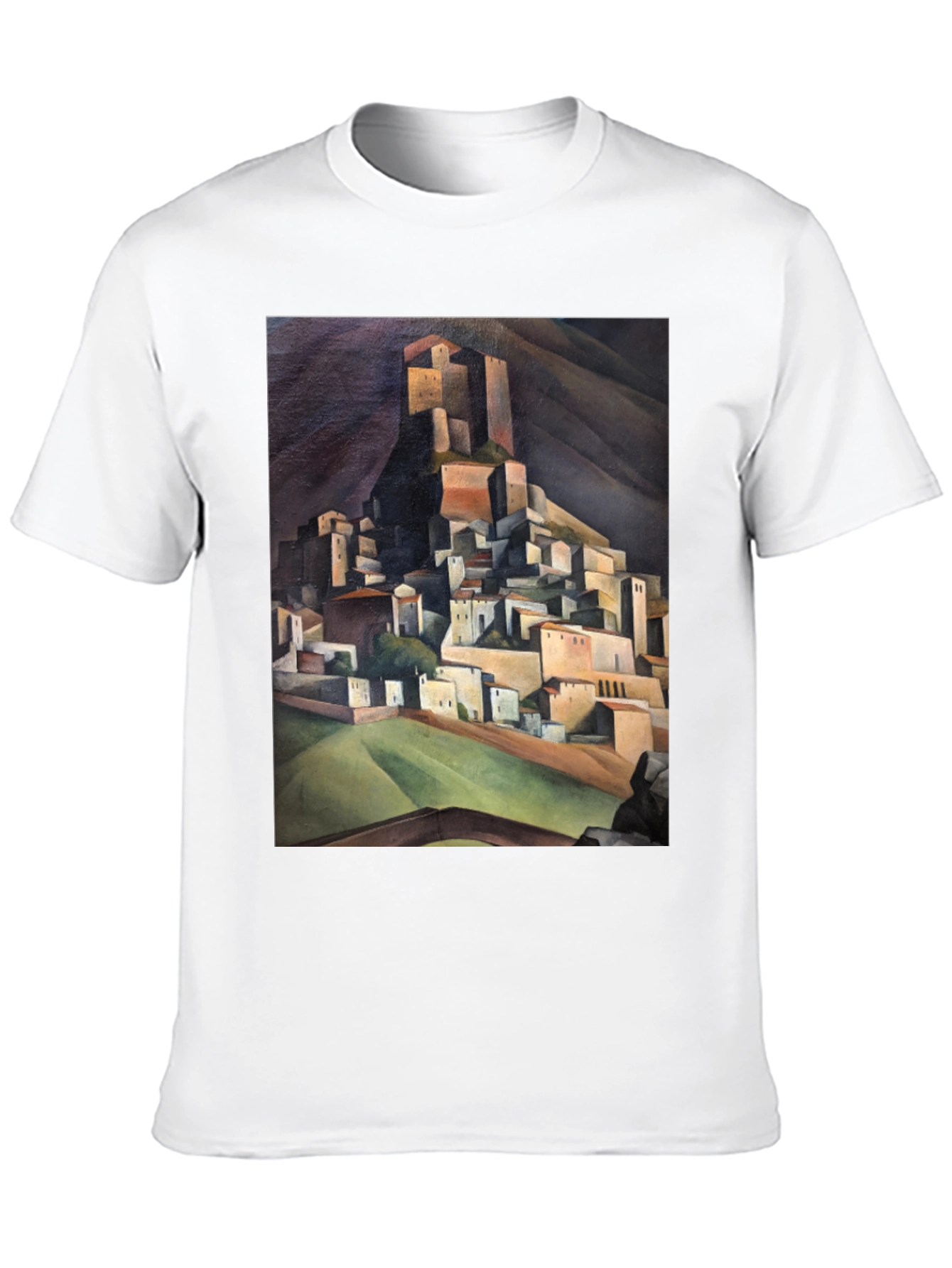 Towering Town Graphic Tee