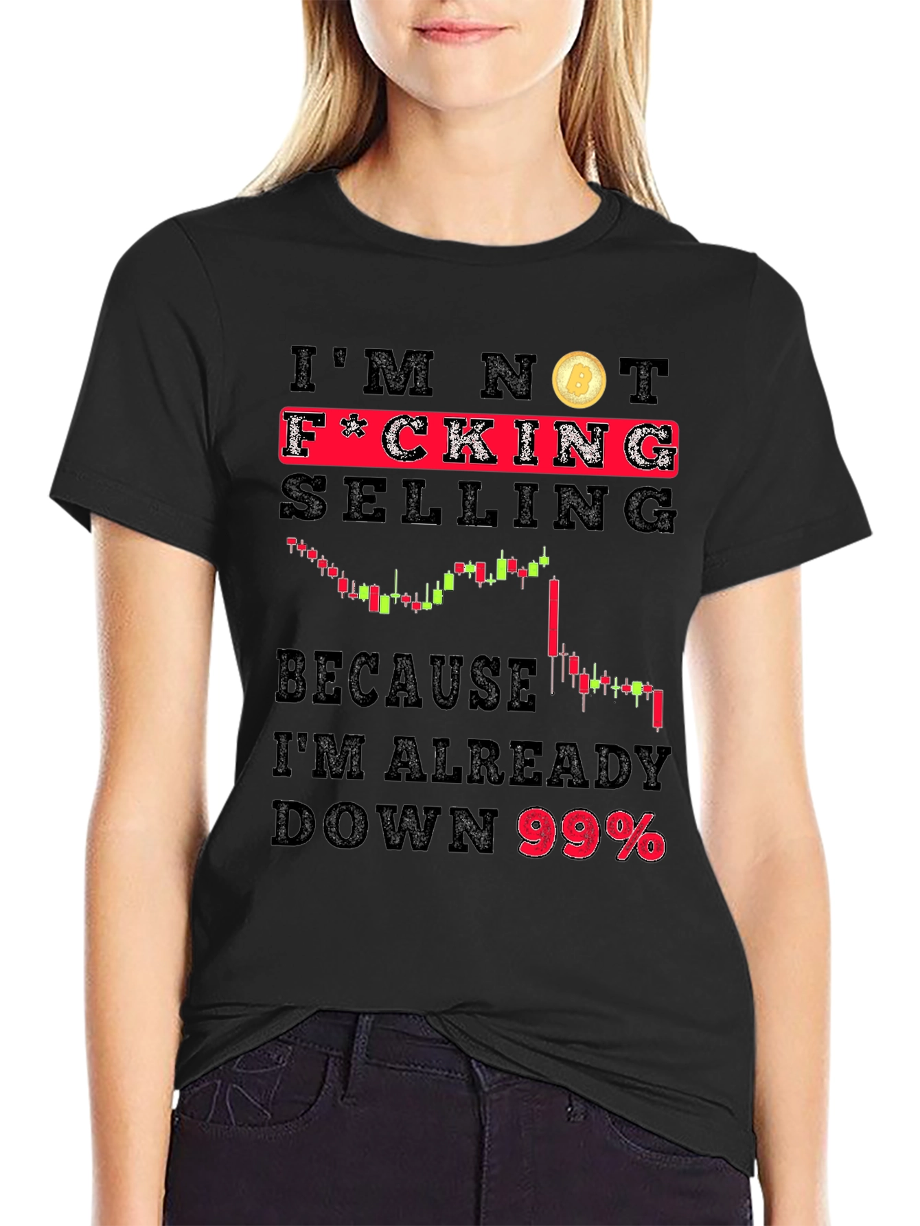 Bitcoin HODL T-Shirt - Im Not Selling