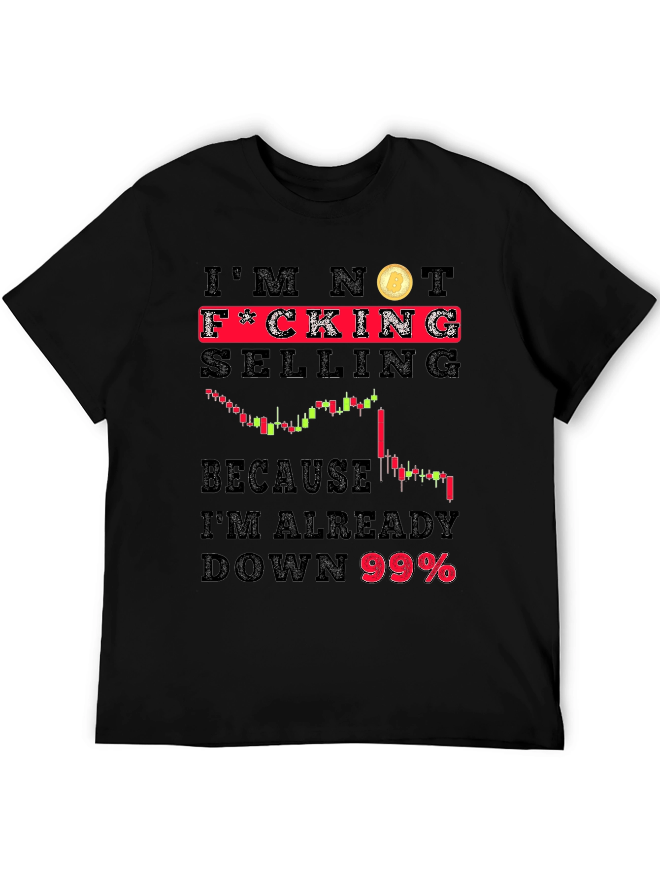Bitcoin HODL T-Shirt - Im Not Selling