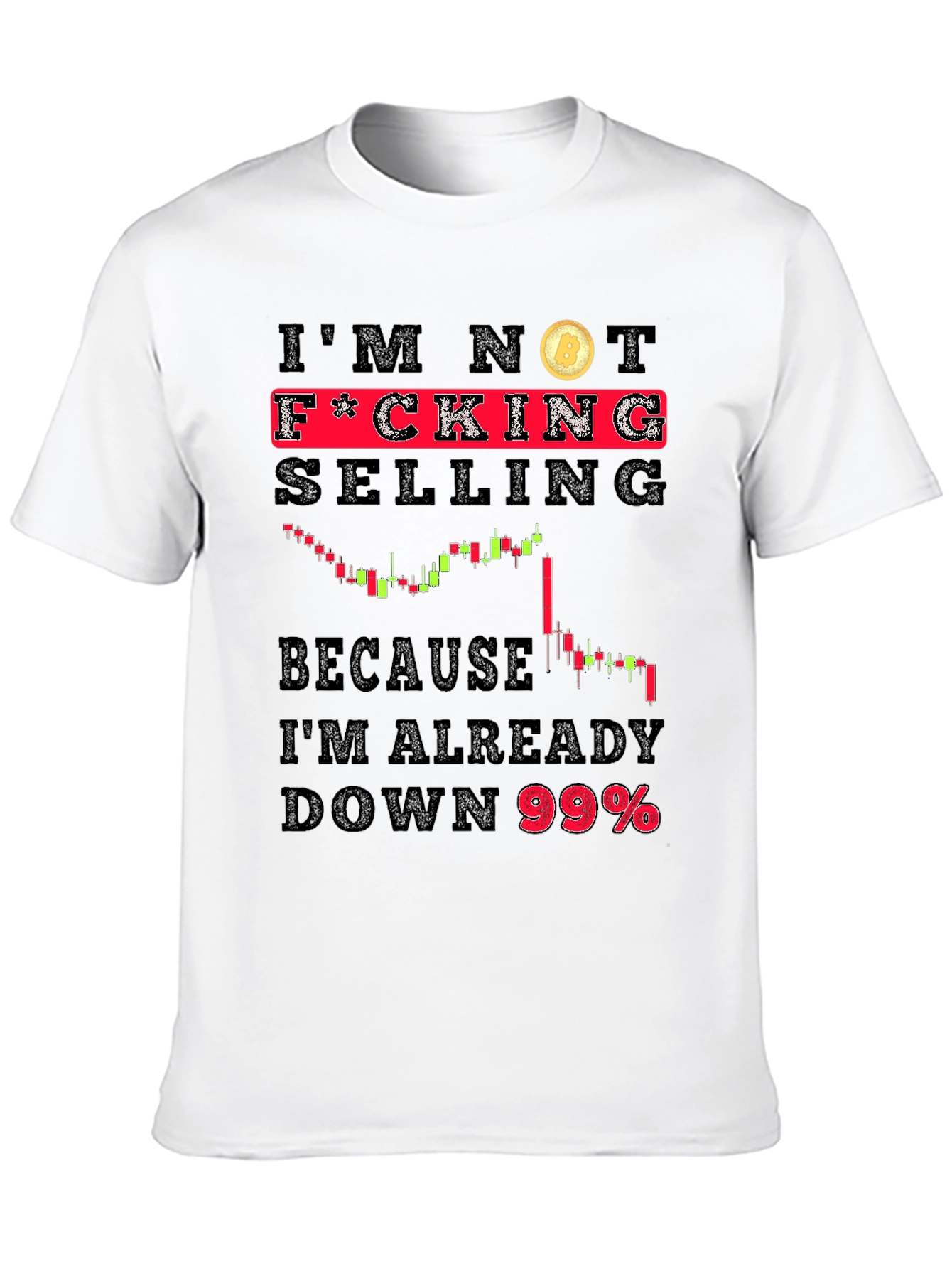 Bitcoin HODL T-Shirt - Im Not Selling