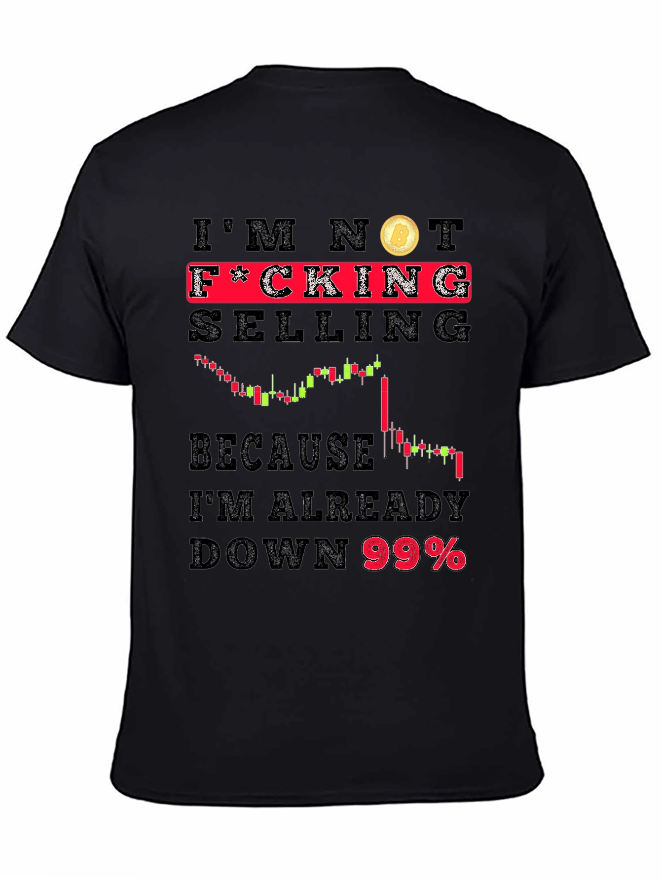 Bitcoin HODL T-Shirt - Im Not Selling
