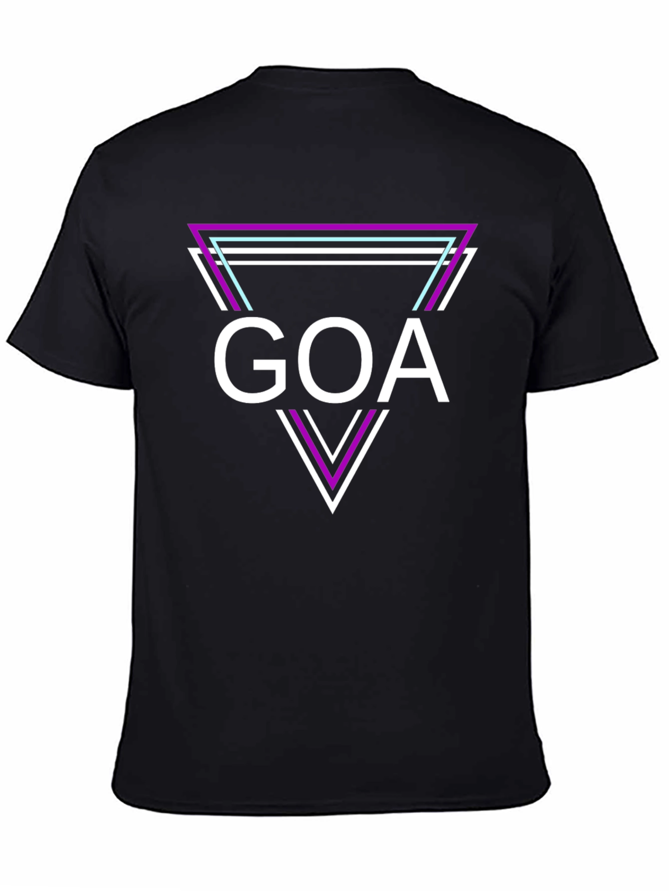 Goa Retro Triangle T-Shirt - Cool Graphic Tee