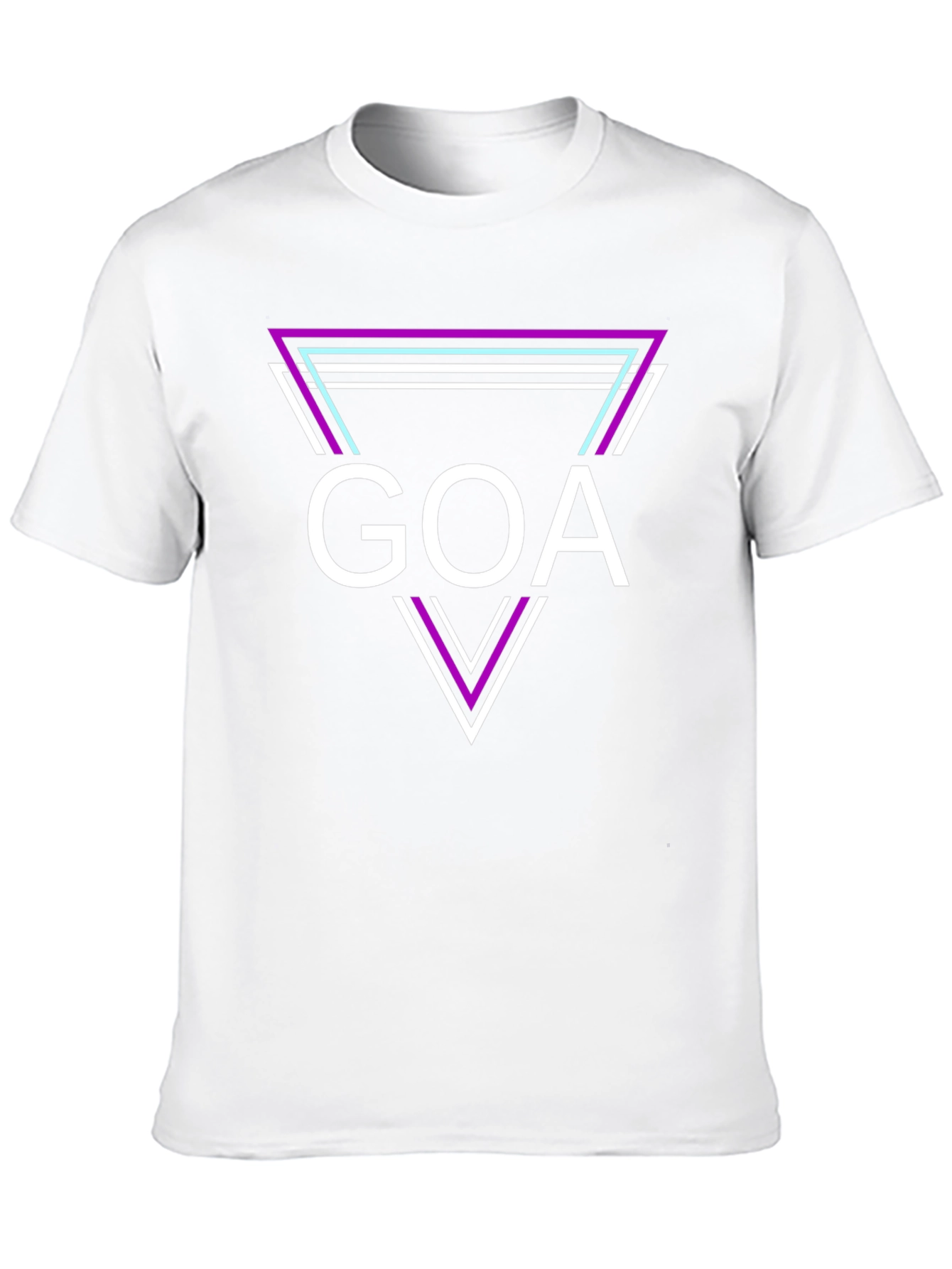 Goa Retro Triangle T-Shirt - Cool Graphic Tee