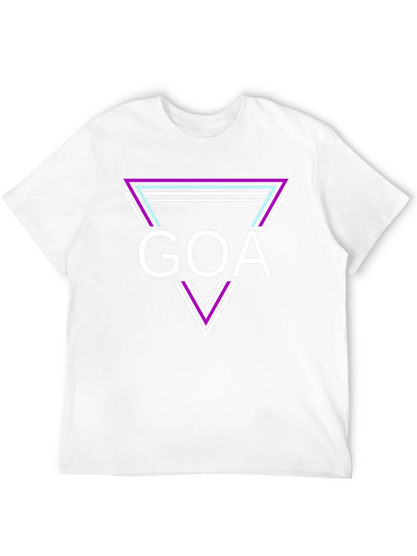 Goa Retro Triangle T-Shirt - Cool Graphic Tee